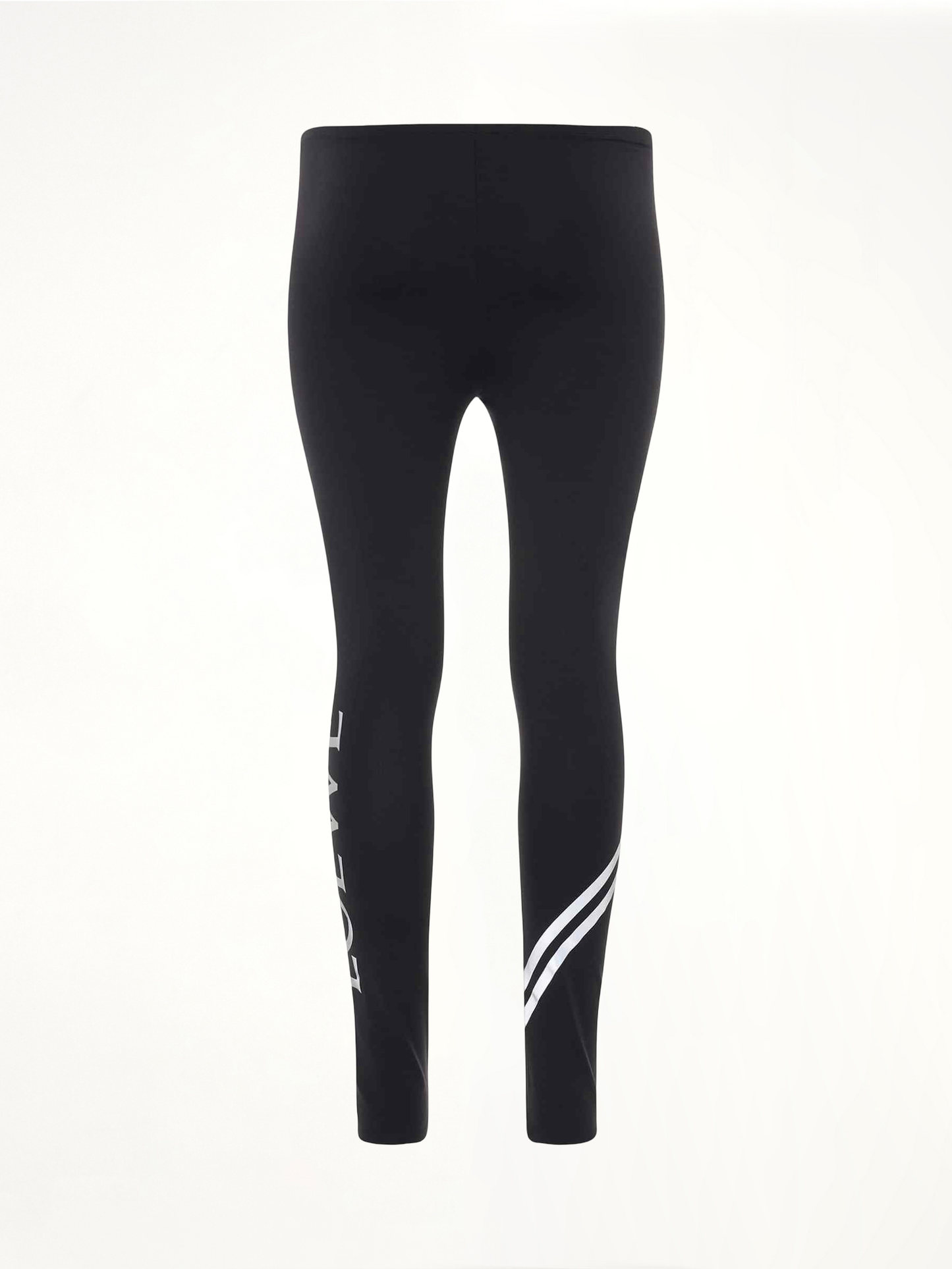 Logo Polyamide Leggings in Black