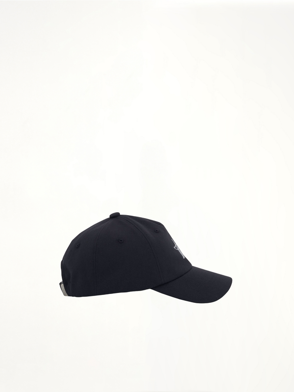 블랙 WD 원 로고 캡