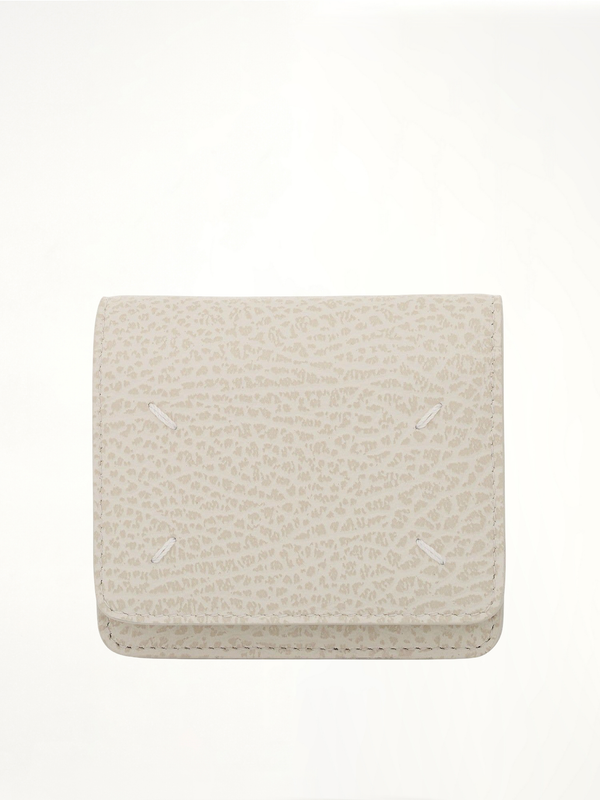 Four Stitches Chain Wallet in Grey