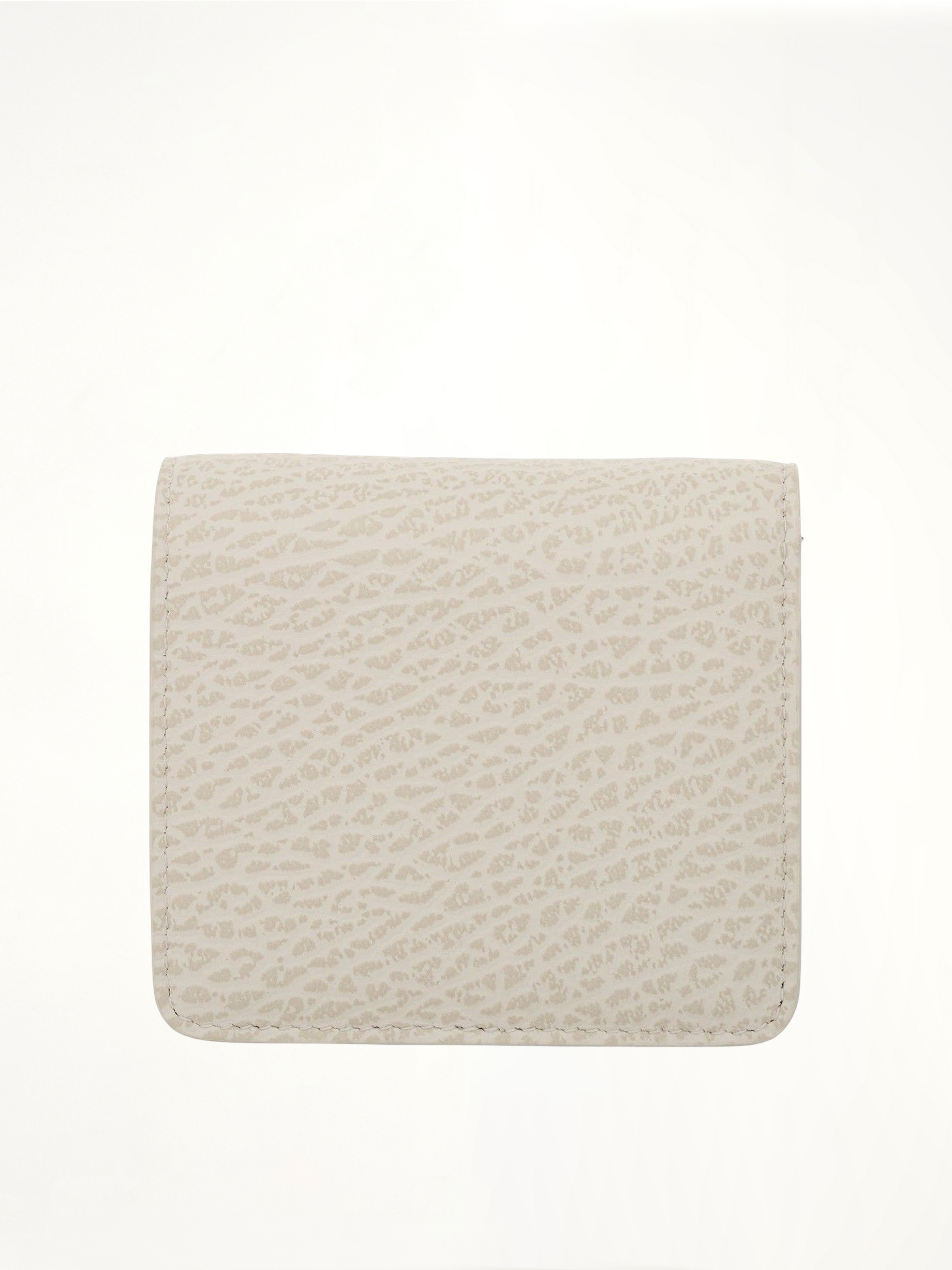 Four Stitches Chain Wallet in Grey