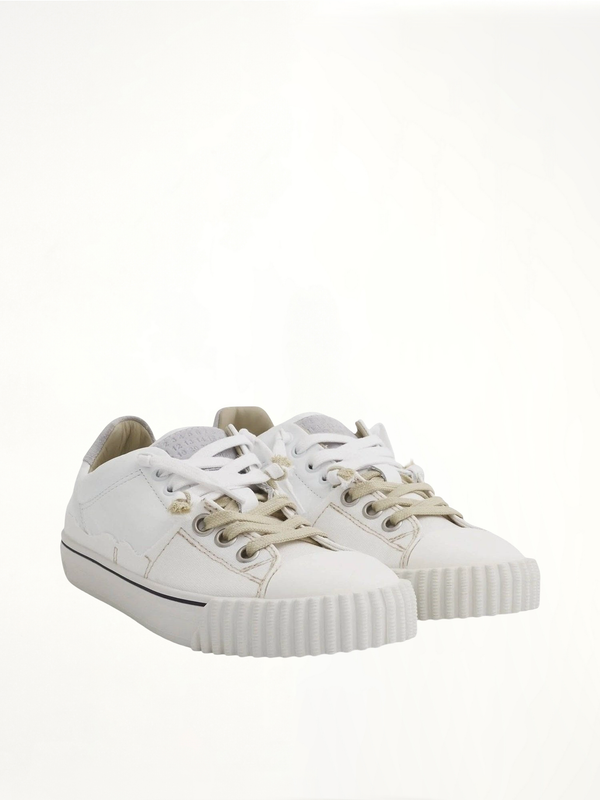 New Evolution Sneaker in White Front View | MAISON MARGIELA