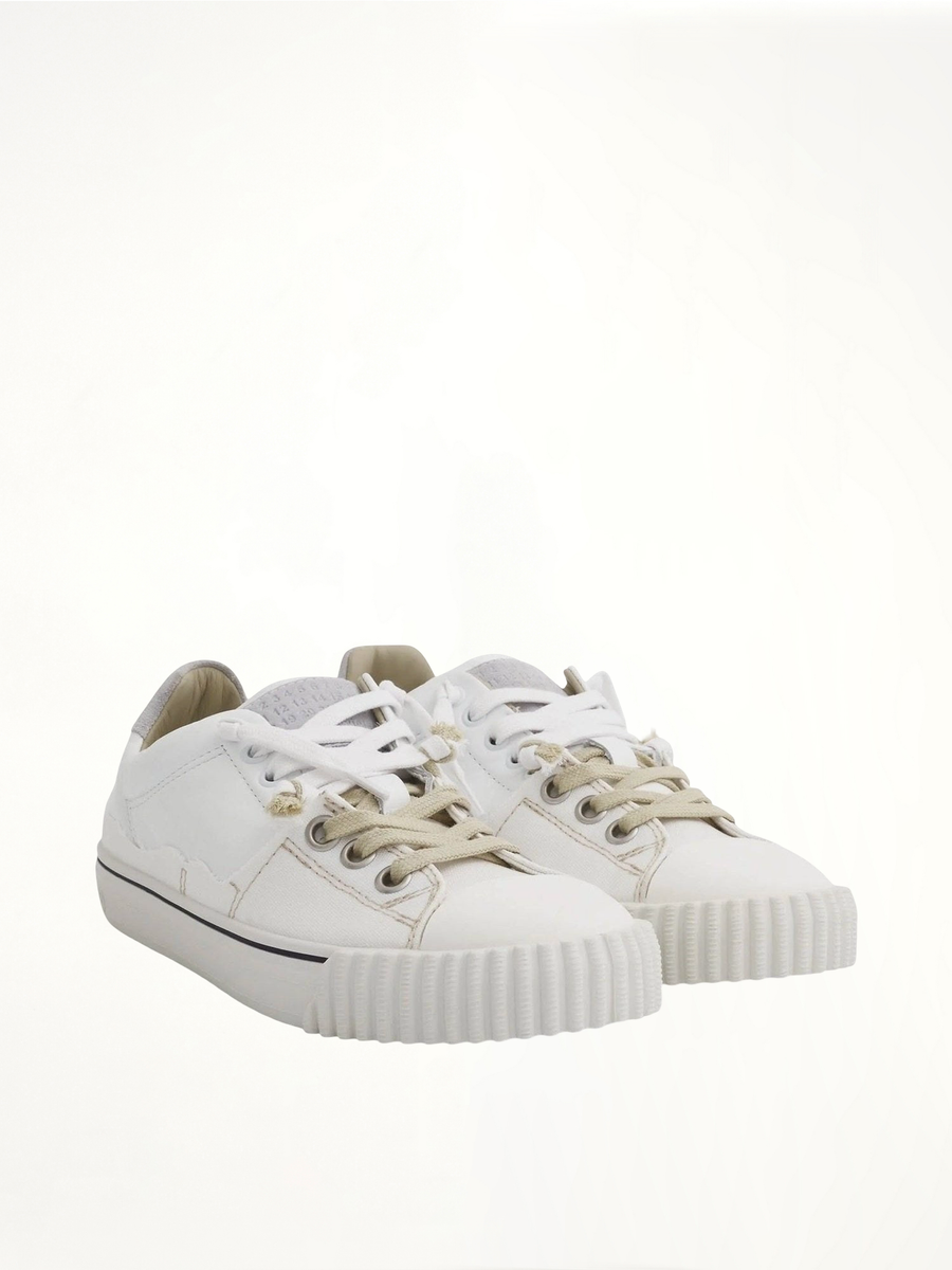 New Evolution Sneaker in White Front View | MAISON MARGIELA