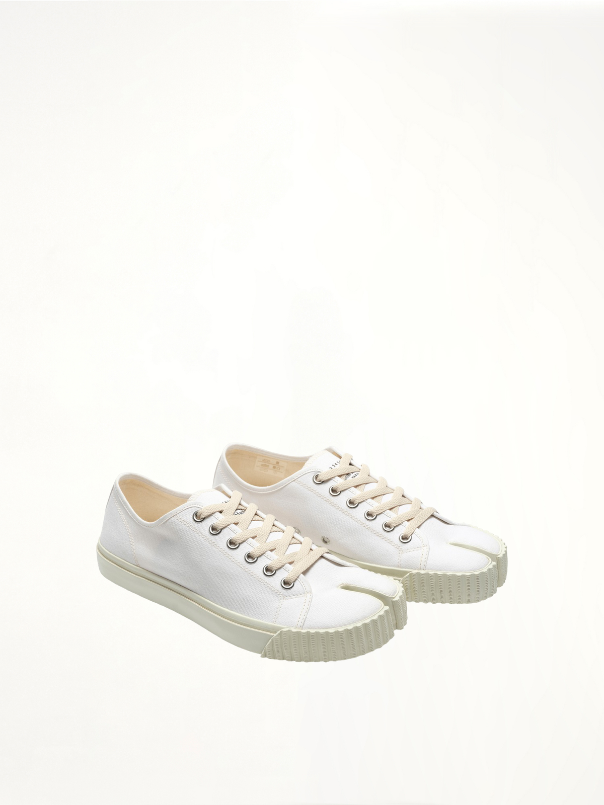 Tabi Sneaker in White Front View | MAISON MARGIELA