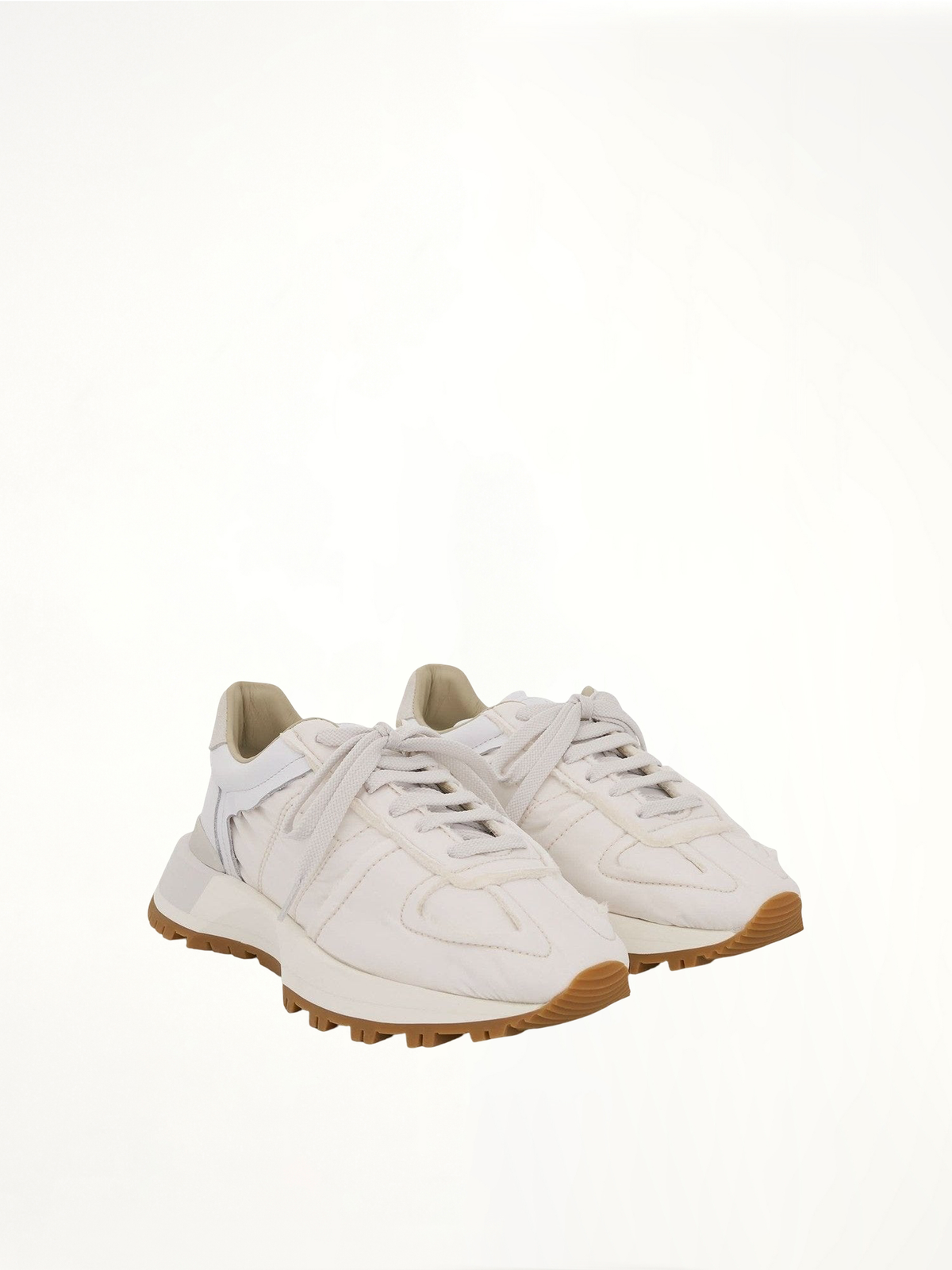 50-50 Sneaker in White Front View | MAISON MARGIELA