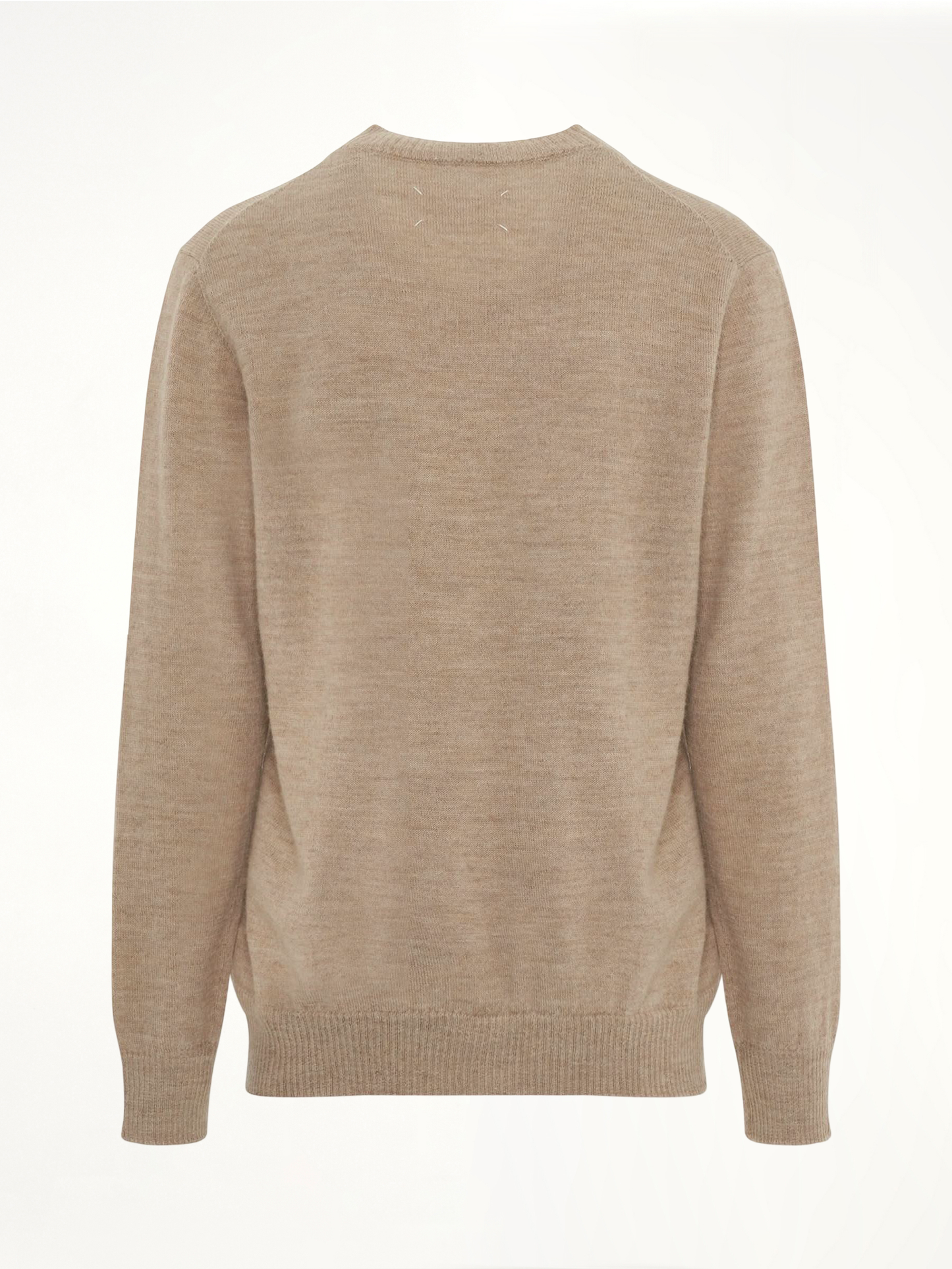 Wool and Alpaca Sweater in Beige