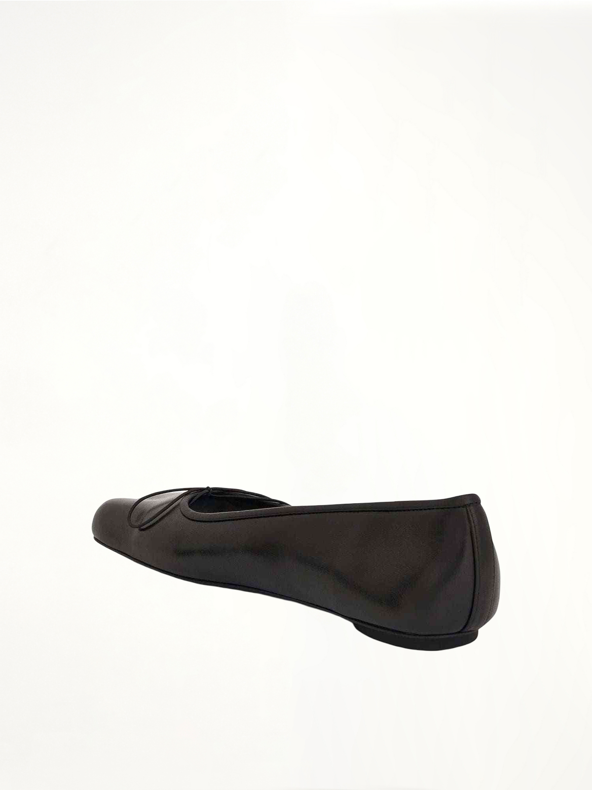 Fetish Pump Flat in Black Back View | BALENCIAGA