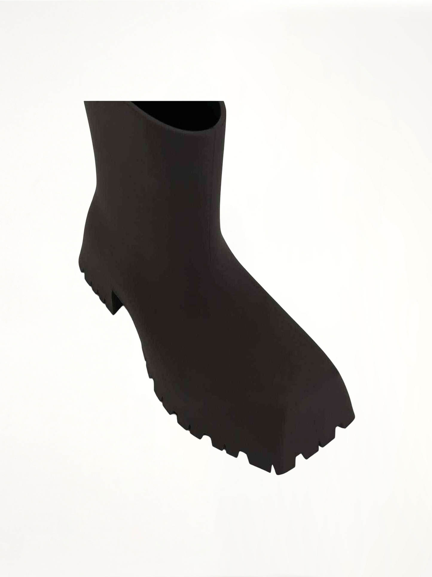 Trooper Rubber Low Boot in Black