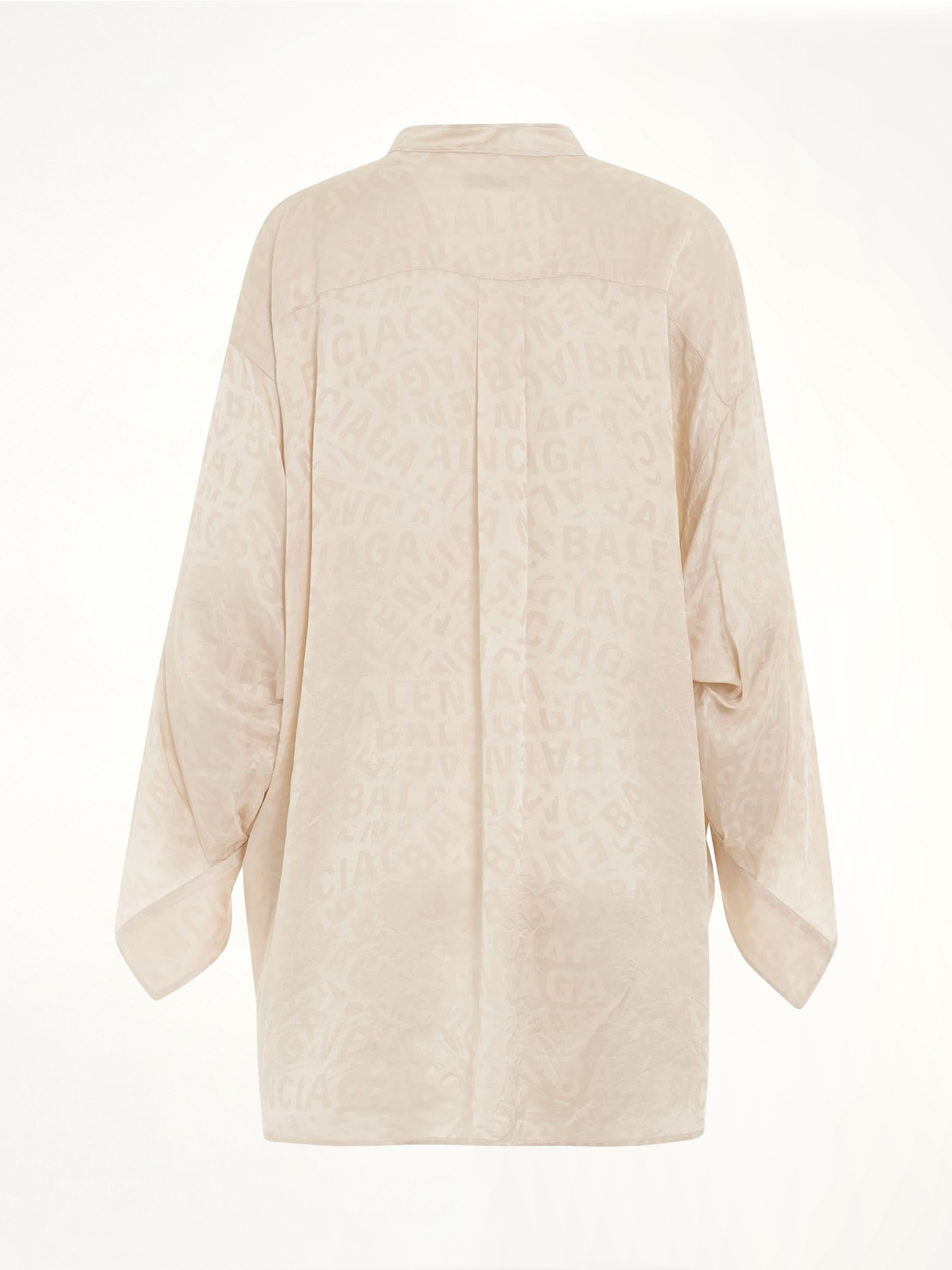 Twisted Swing Blouse in Dusty Ivory