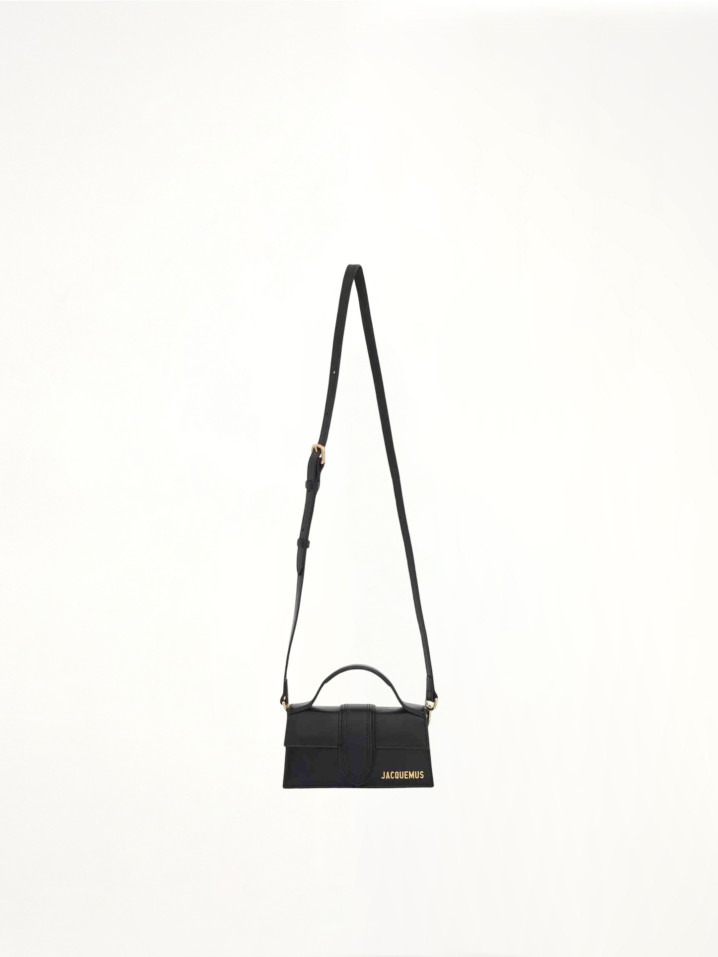 Le Bambino Mini Leather Bag in Black