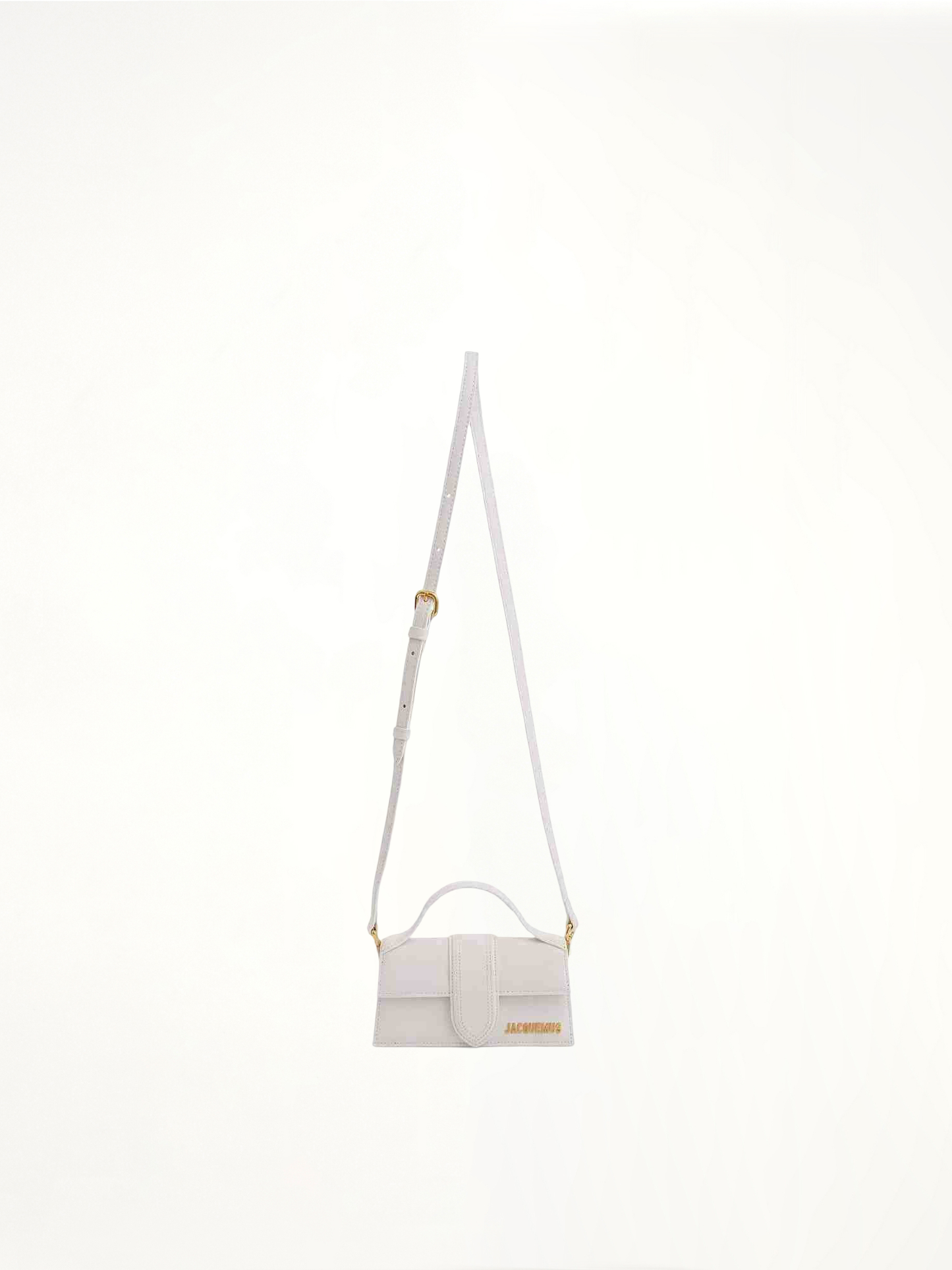 Le Bambino Mini Leather Bag in White