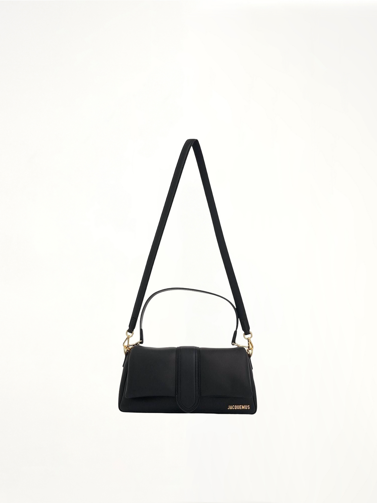 Le Bambimou Leather Bag in Black