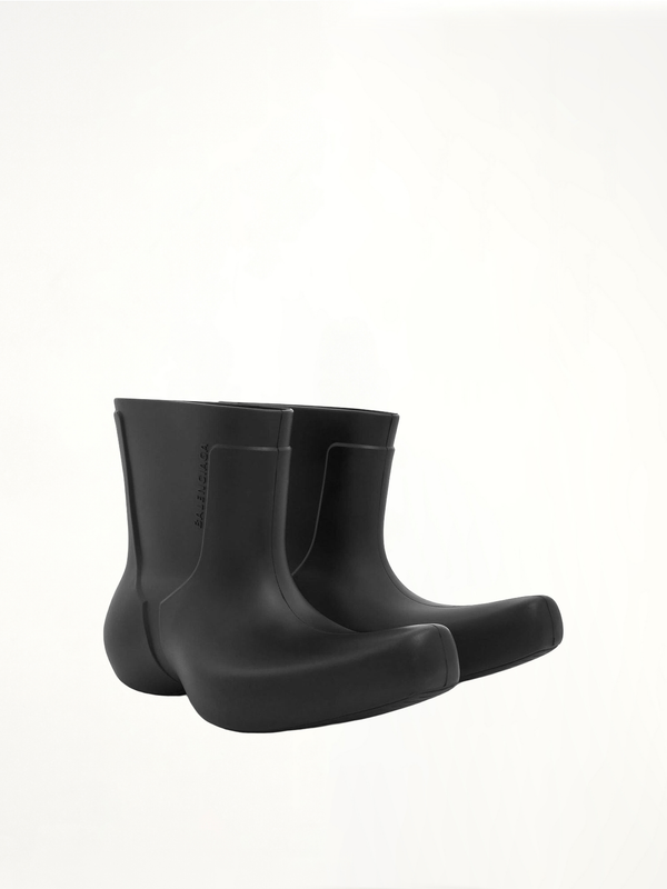 Excavator Bootie in Black Front View | BALENCIAGA