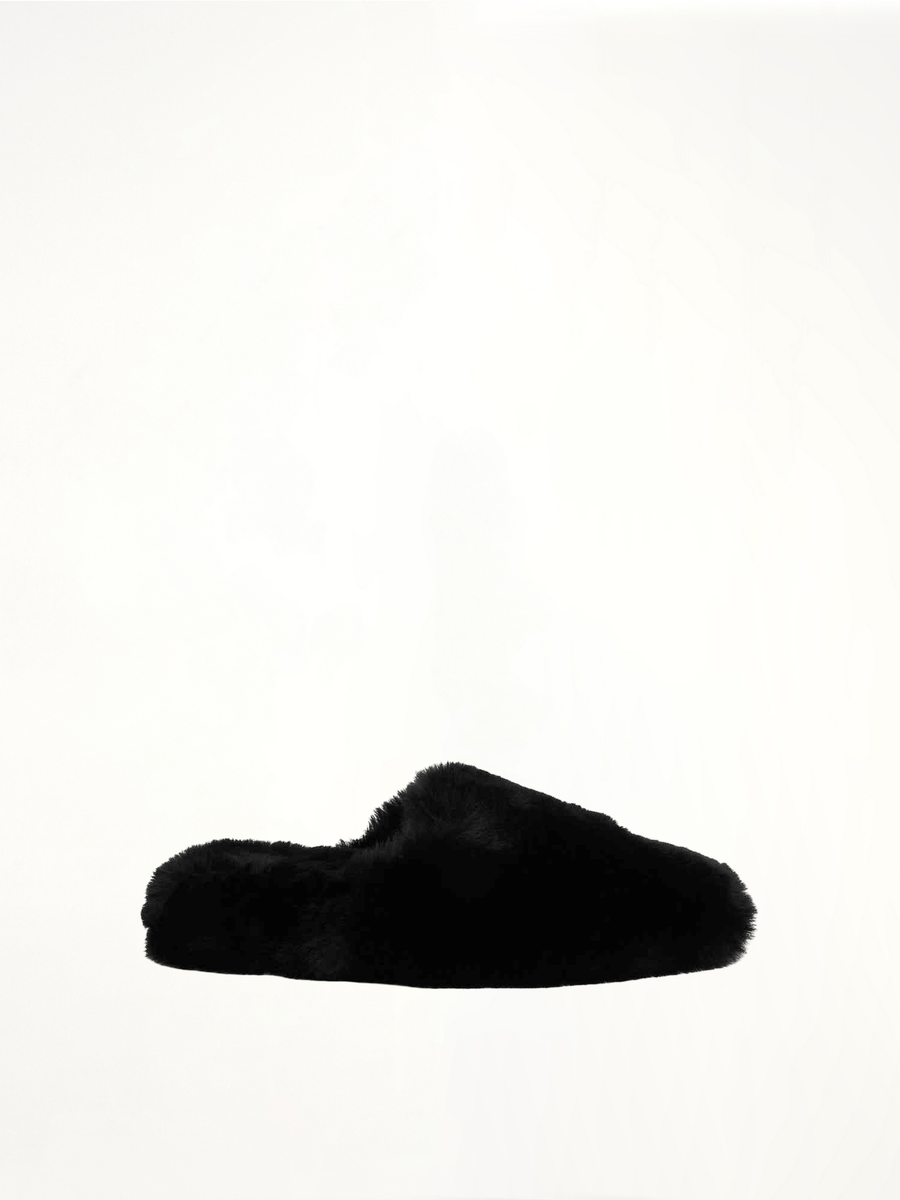 Teddy Mule in Black Side View | BALENCIAGA