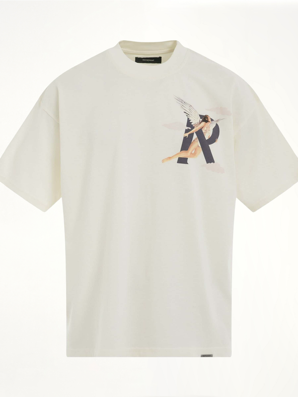 Storms in Heaven T-Shirt in Flat White