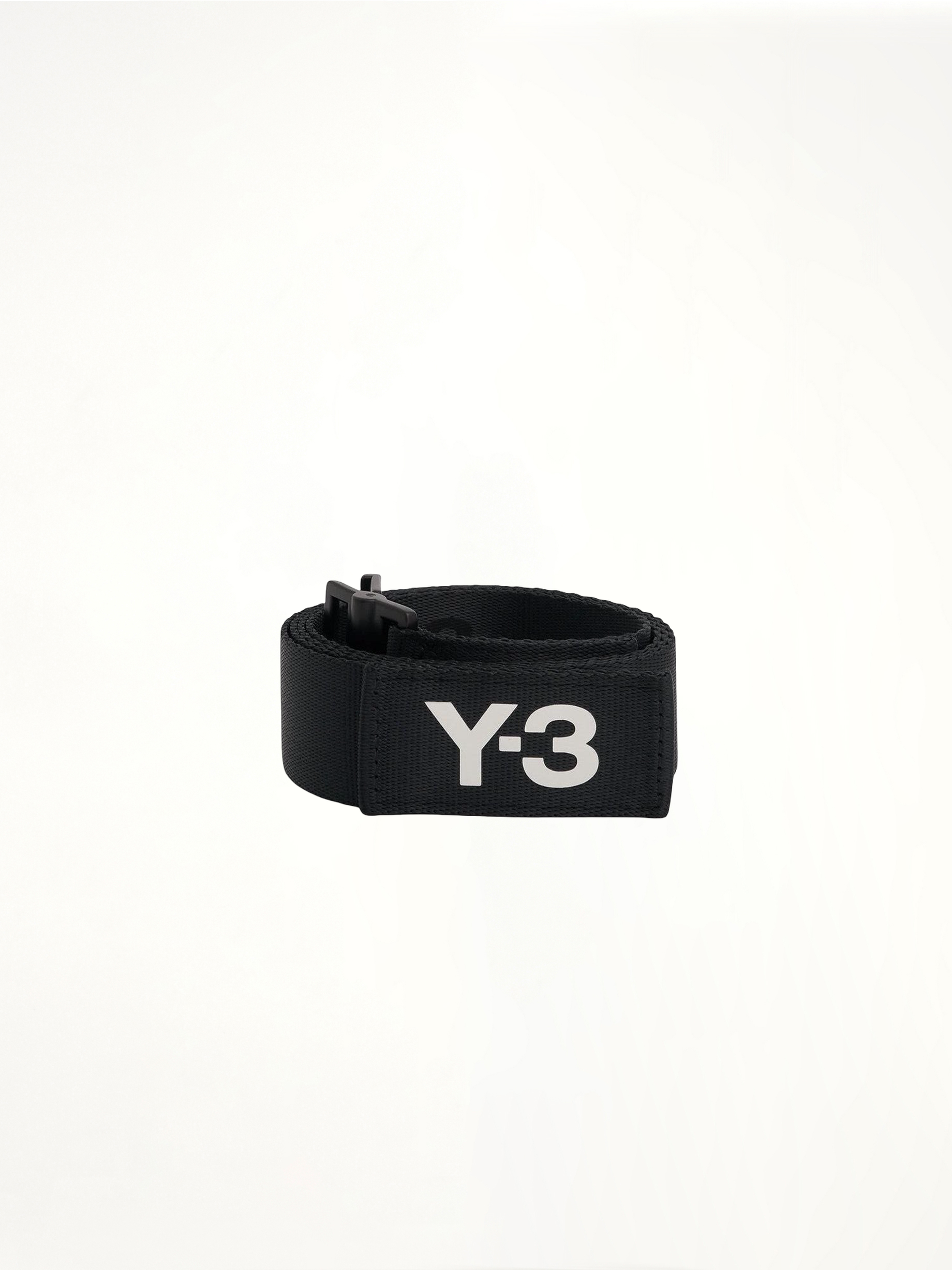 Y-3 黑色经典标志腰带