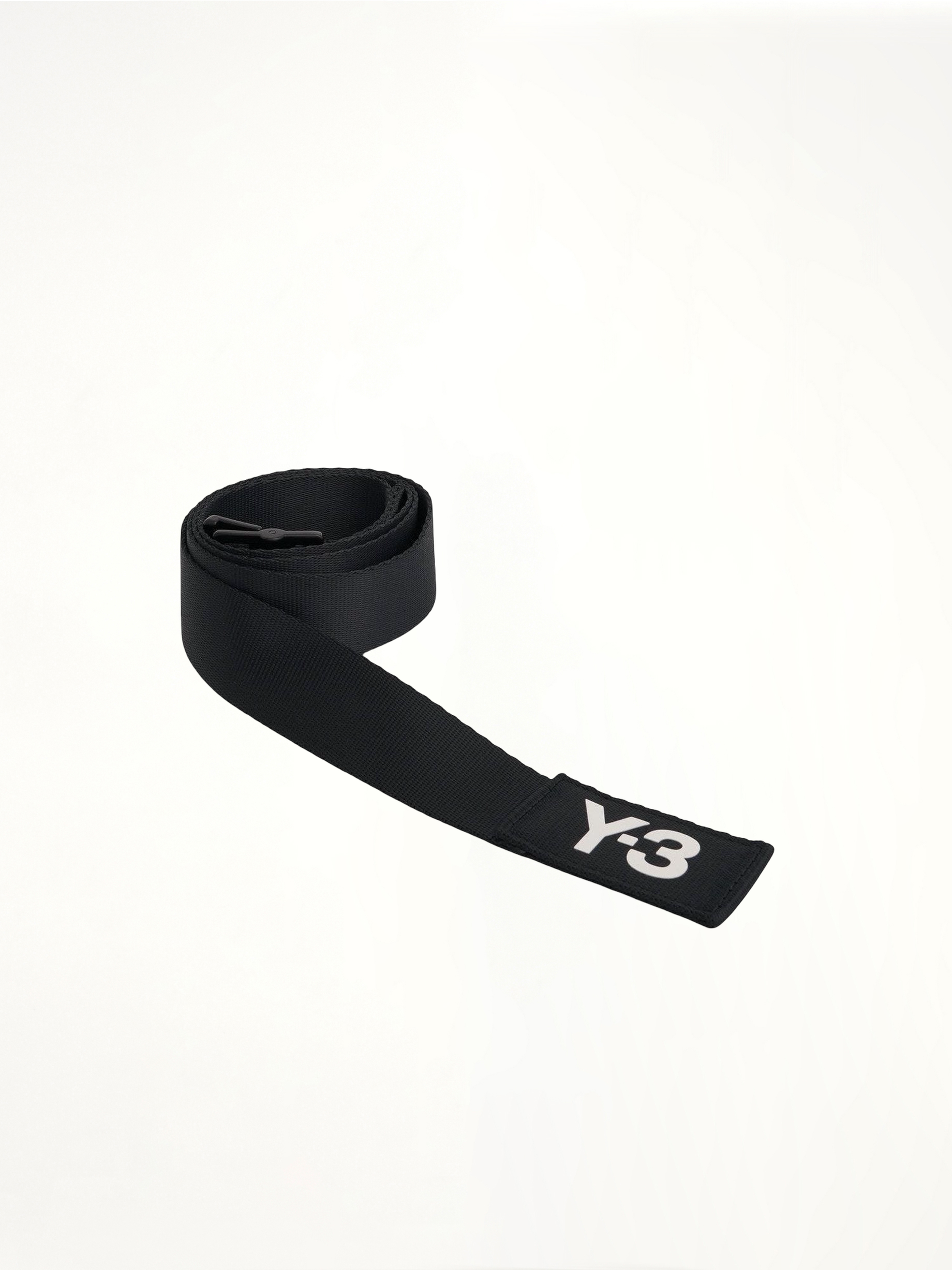 Y-3 黑色经典标志腰带