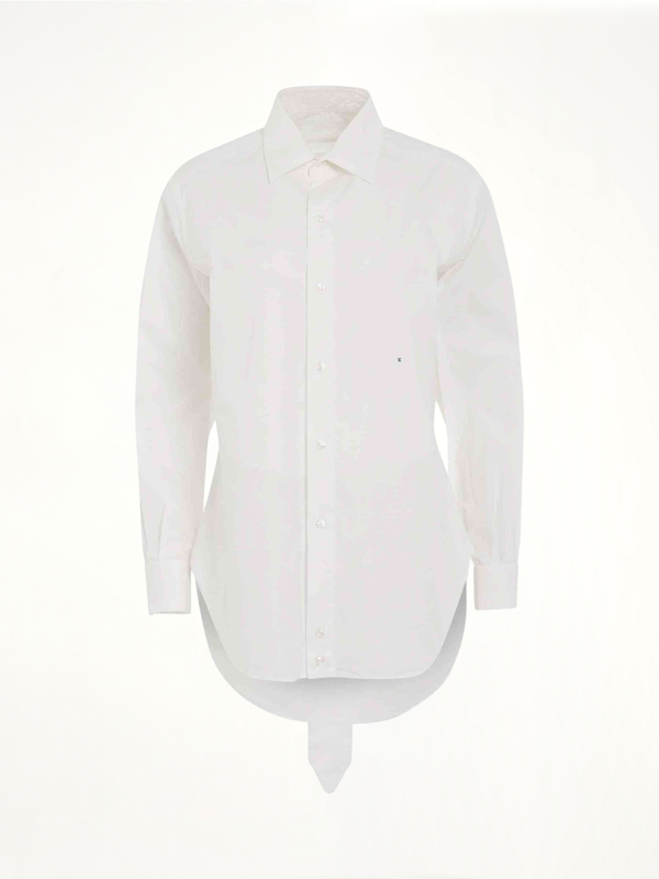 M Cotton Poplin Shirt in White