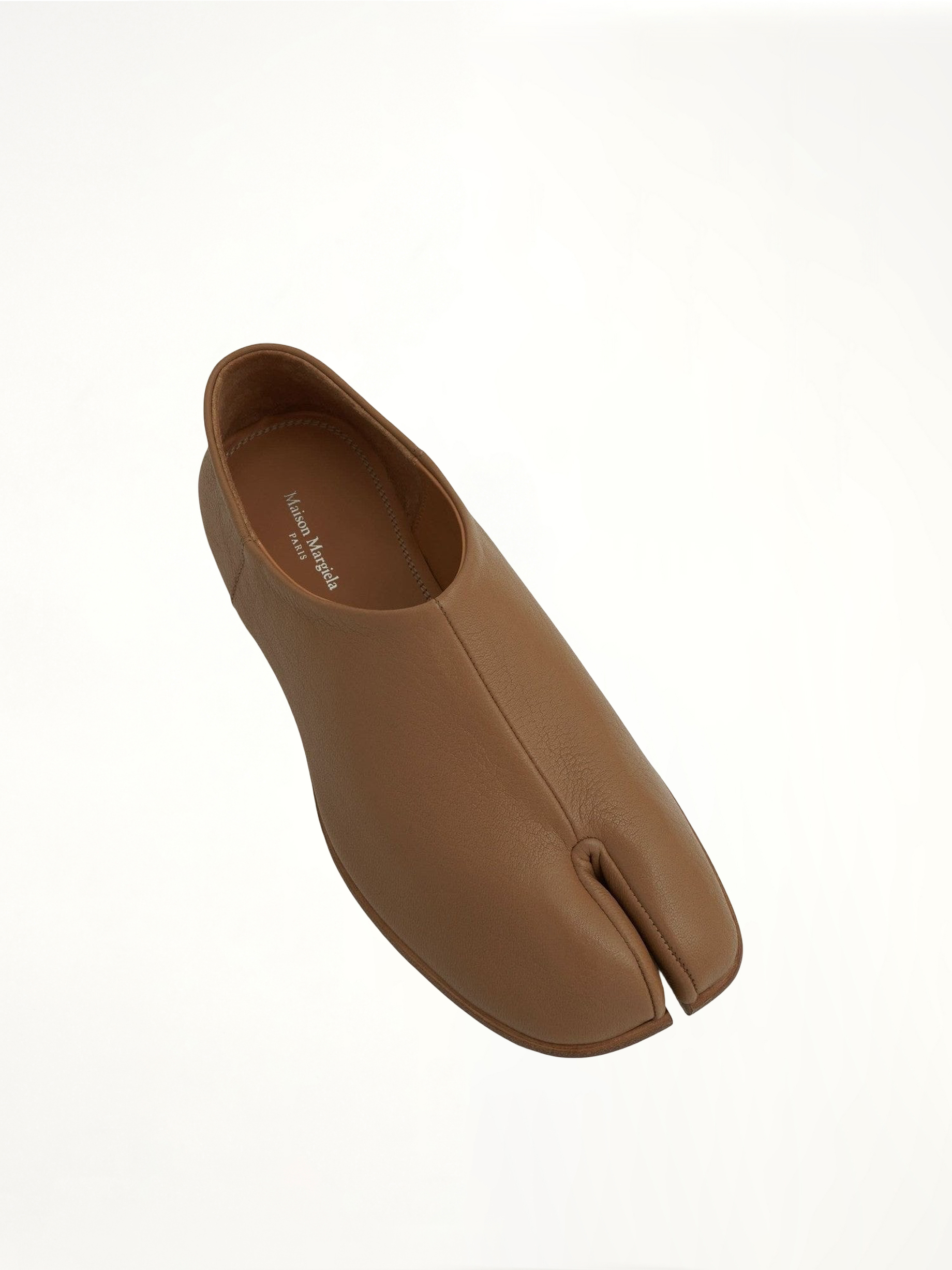 Tabi Babouches in Nude Top View | MAISON MARGIELA