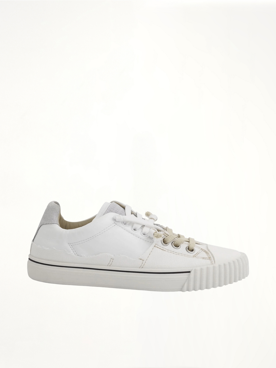 New Evolution Sneaker in White Side View | MAISON MARGIELA