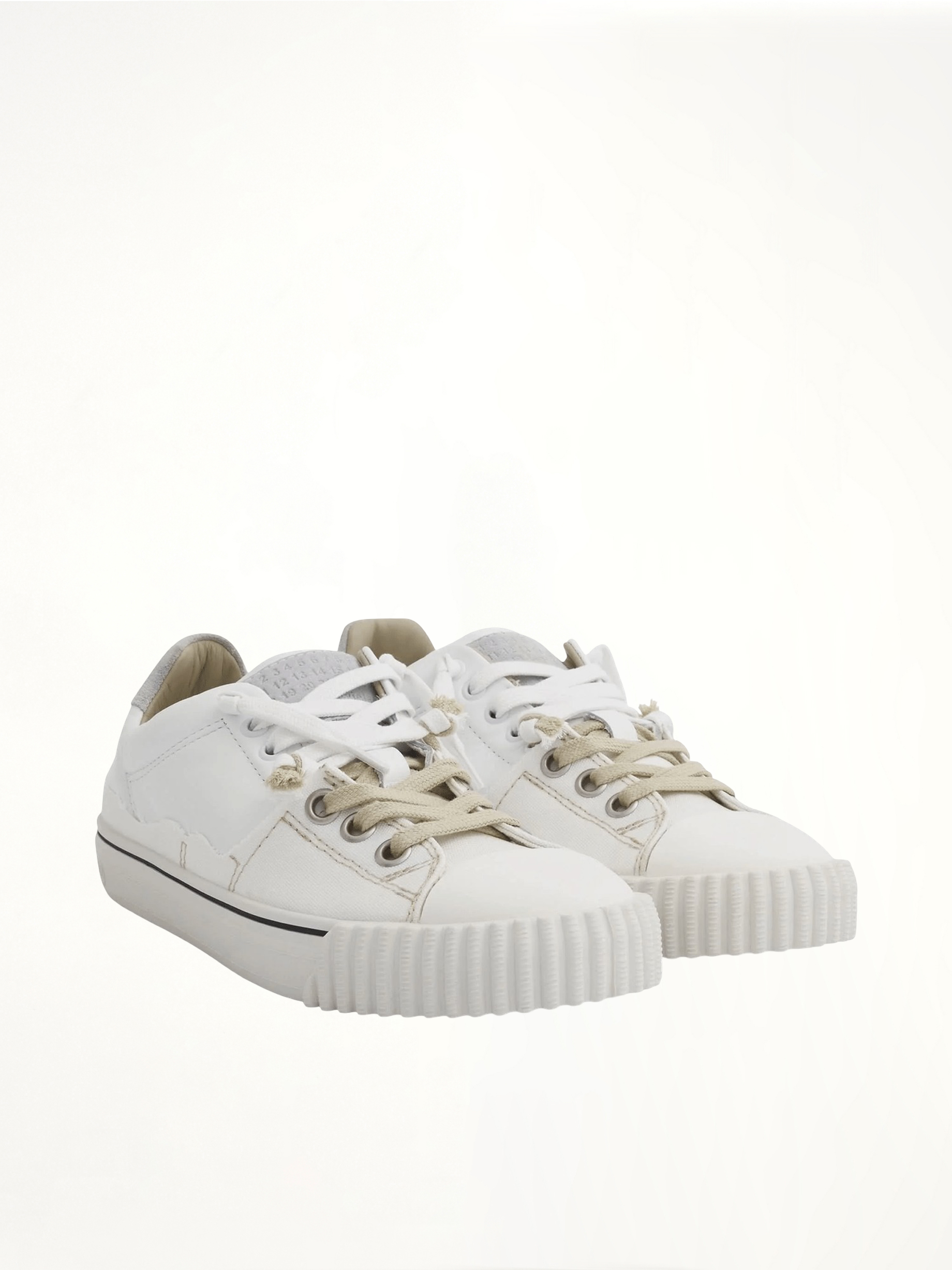 New Evolution Sneaker in White Front View | MAISON MARGIELA