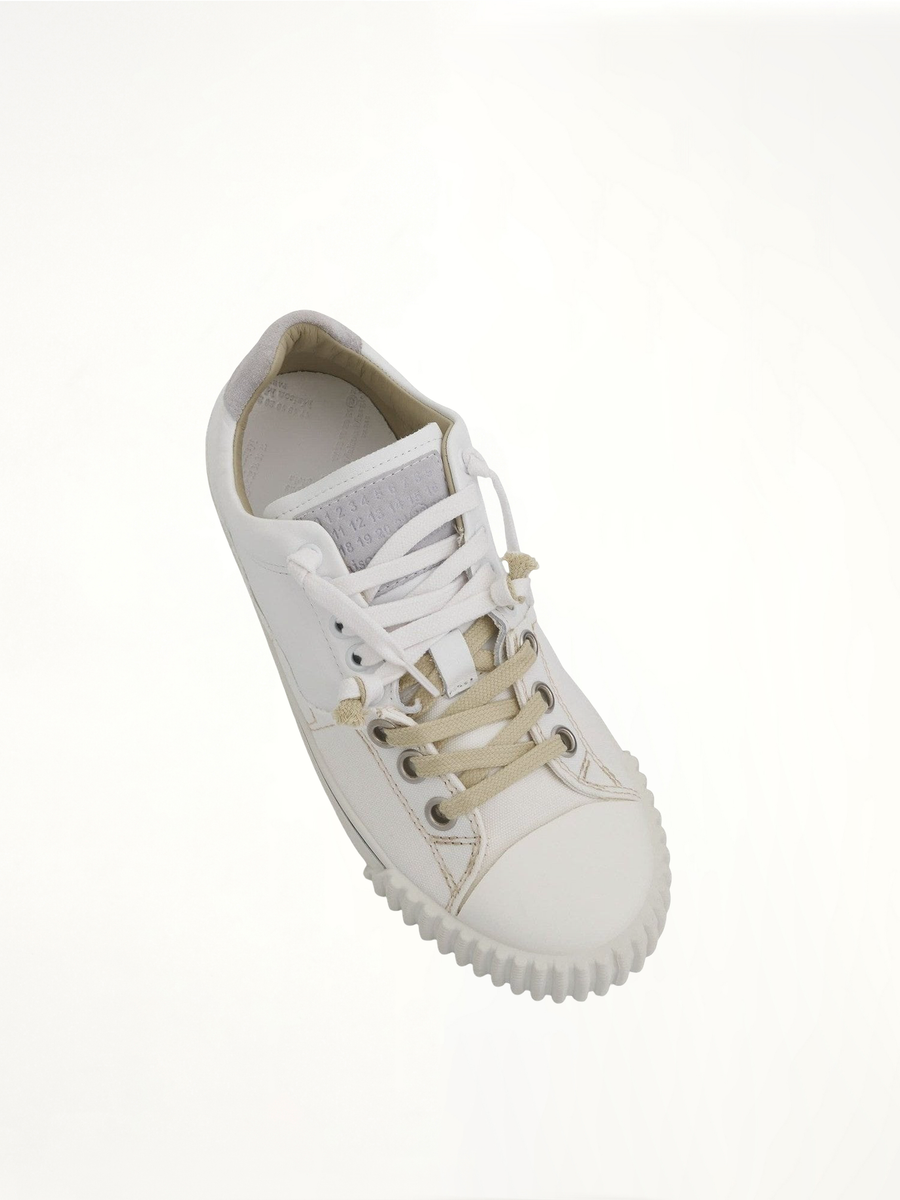 New Evolution Sneaker in White Back View | MAISON MARGIELA