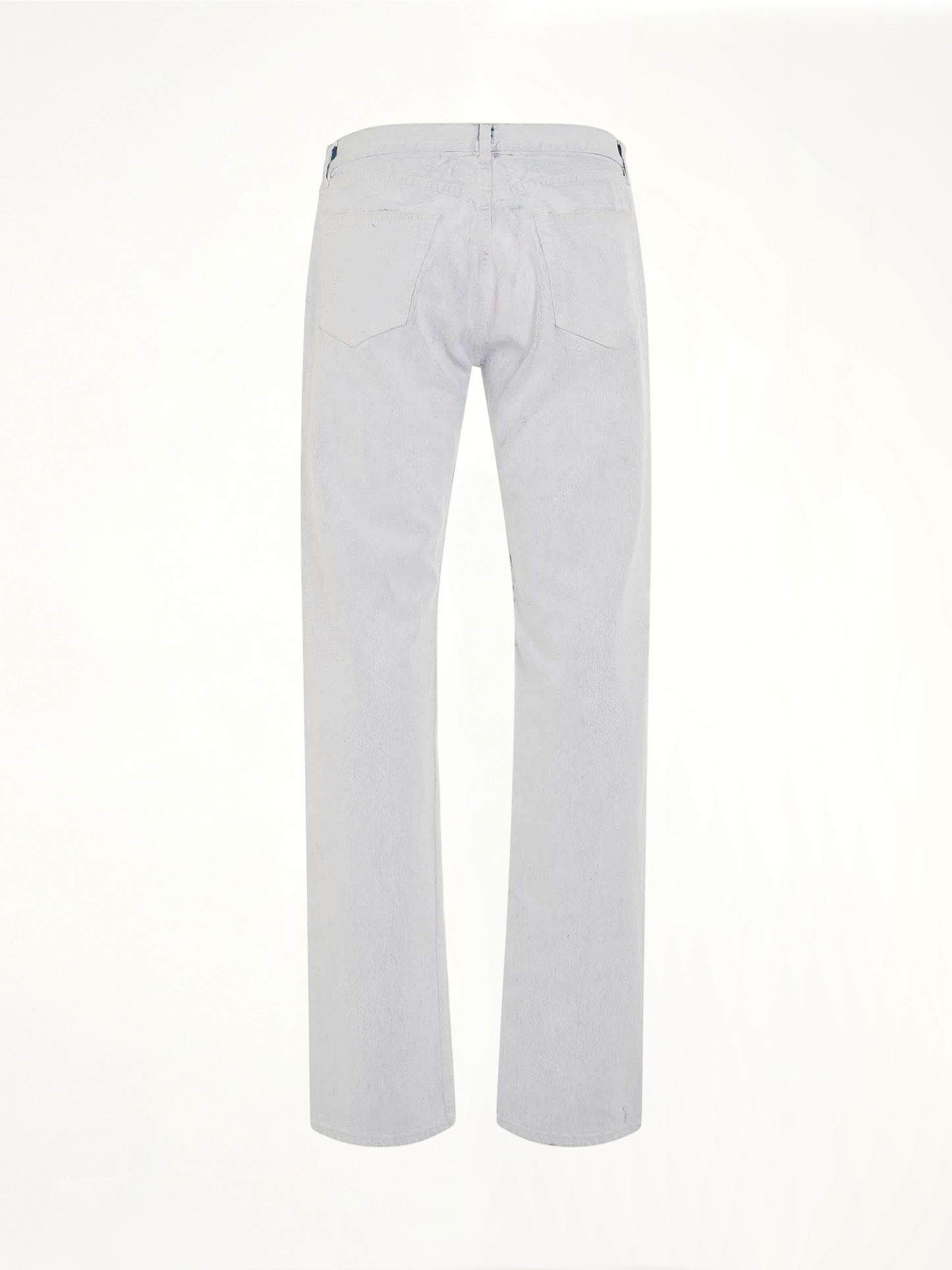 5 Pocket Straight Leg Jeans in Ice