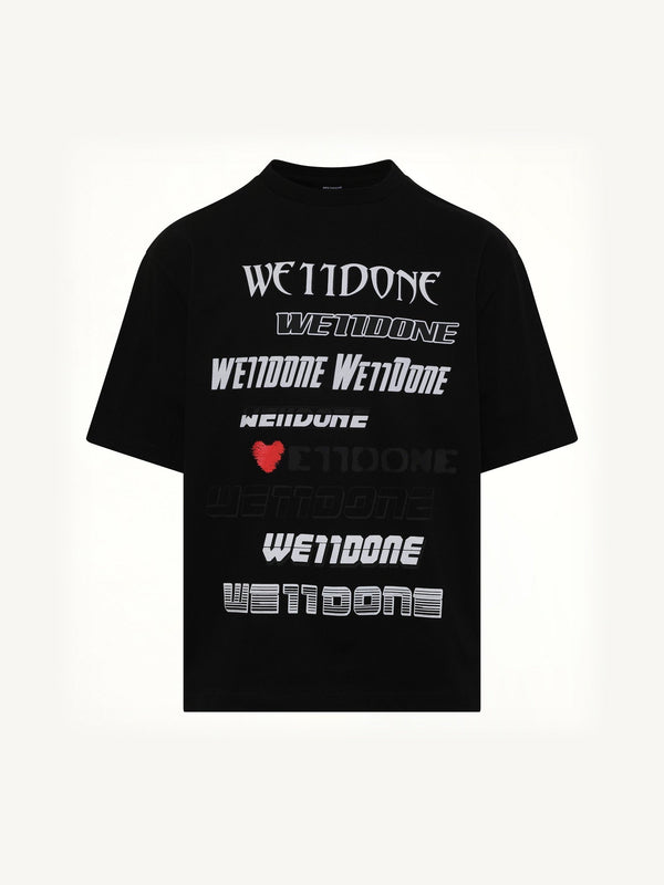 Love Logo T-Shirt in Black
