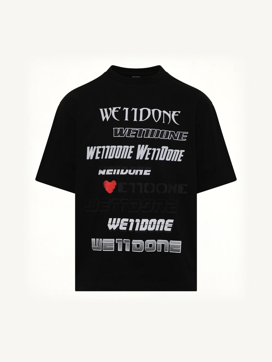 Love Logo T-Shirt in Black