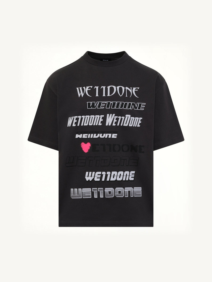 Love Logo T-Shirt in Charcoal