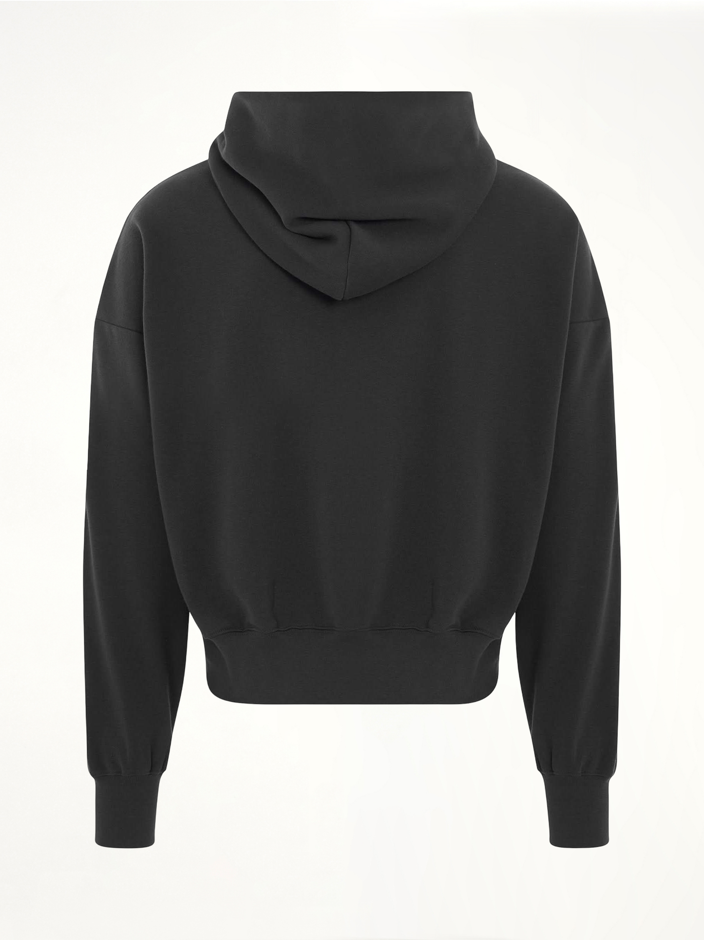 Teddy Bear Print Hoodie in Charcoal