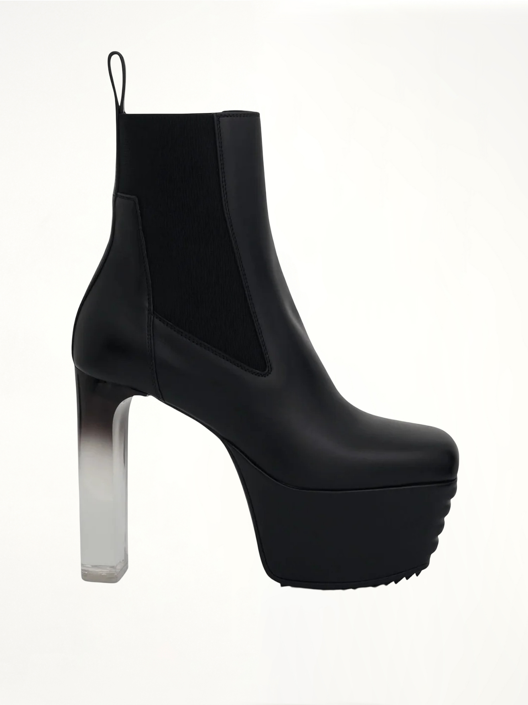Minimal Grill Beatle 65 Shoe in Black Side View | RICK OWENS