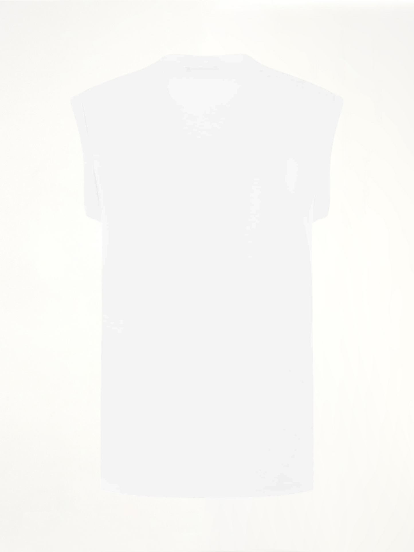3 Buttons Logo Tank Top in White