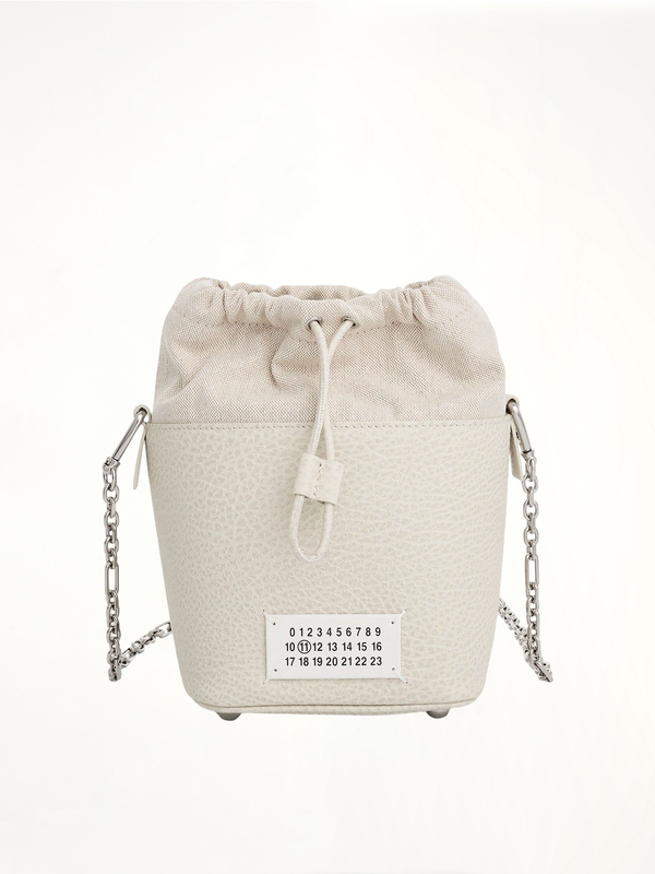 Small 5AC Bucket Bag in Greige