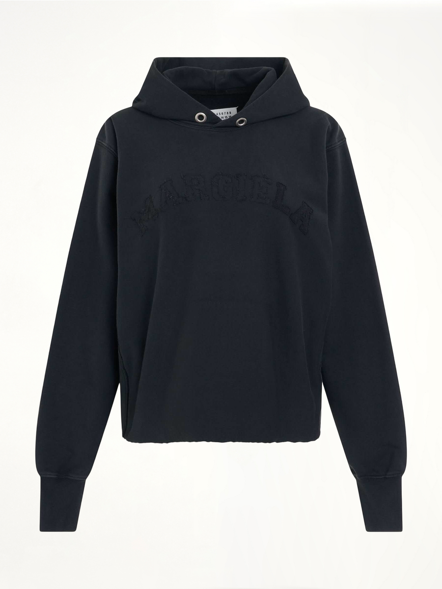 Memory Logo Hoodie in Black