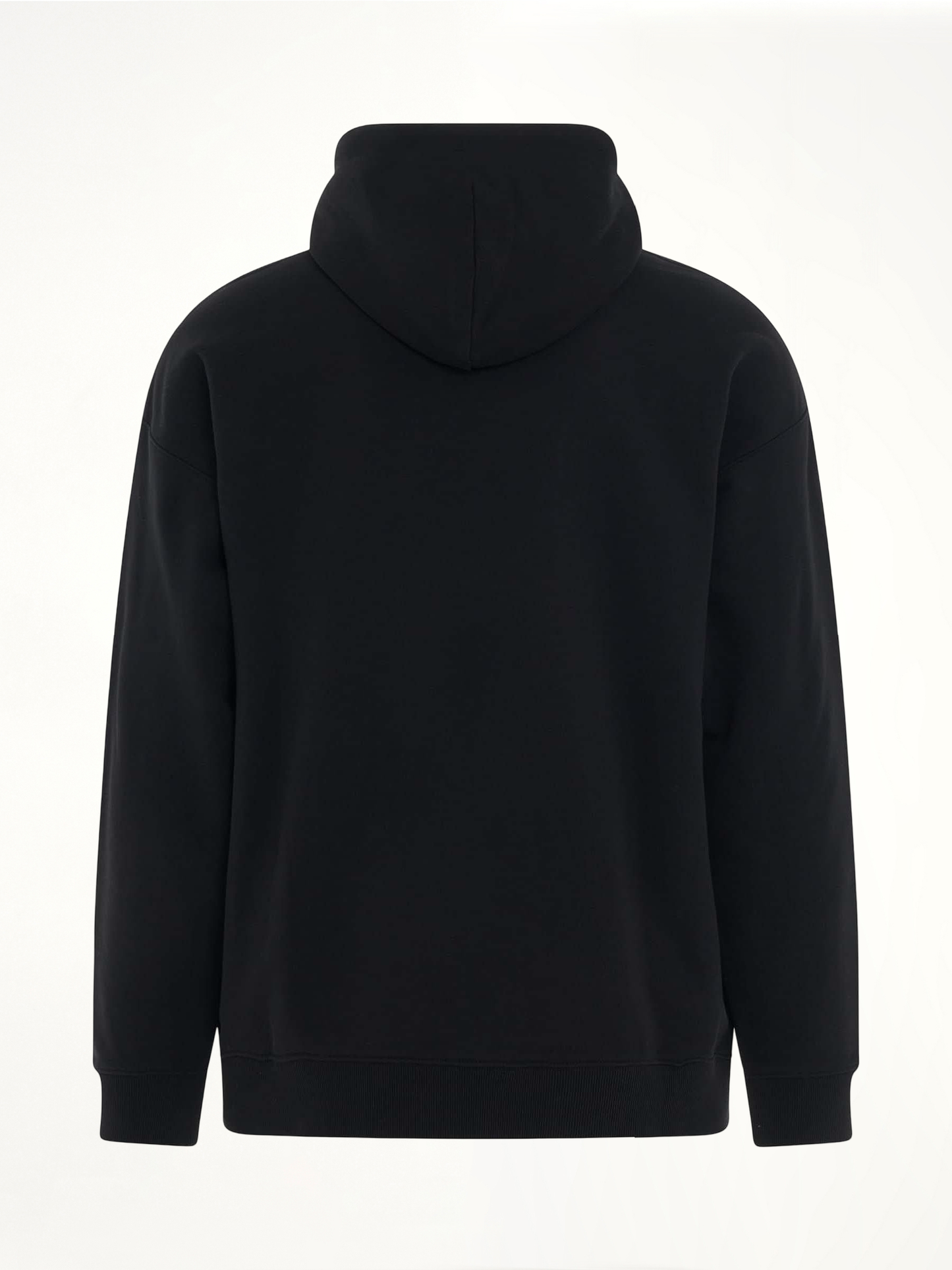 Anagram Patch Pocket Hoodie in Black
