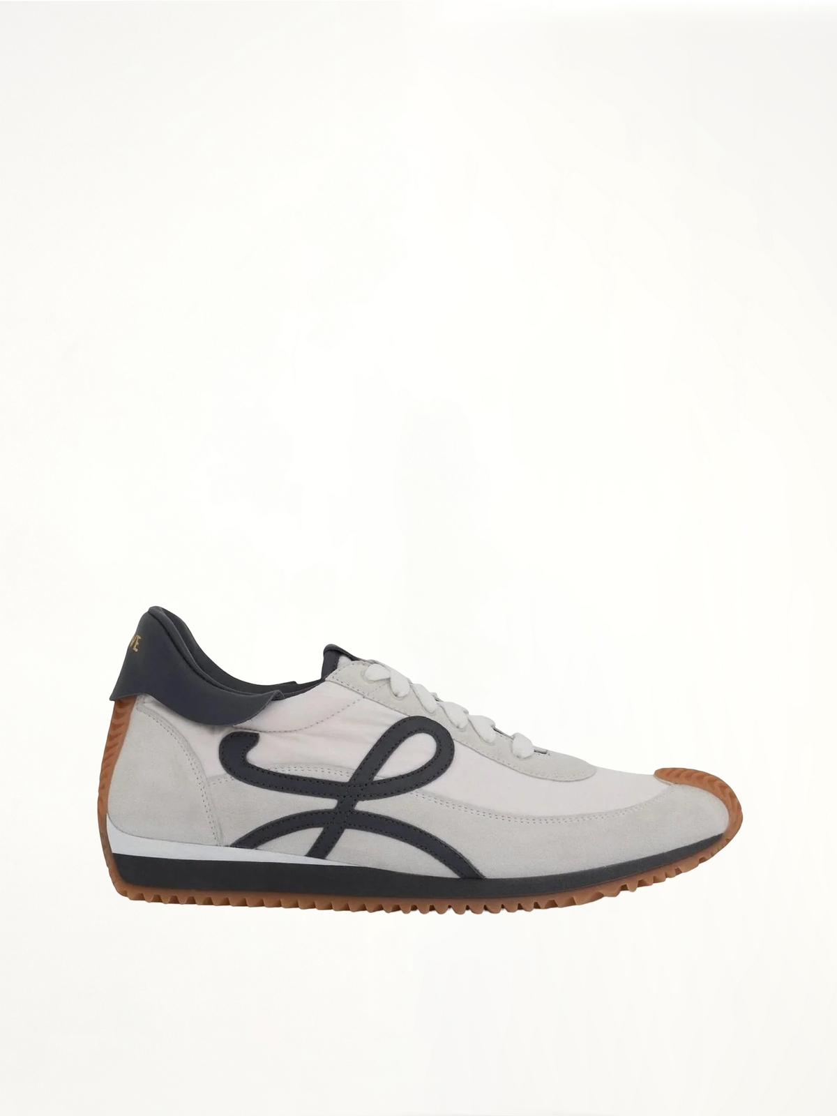 Flow Runner in Blue Anthracite/White Side View | LOEWE