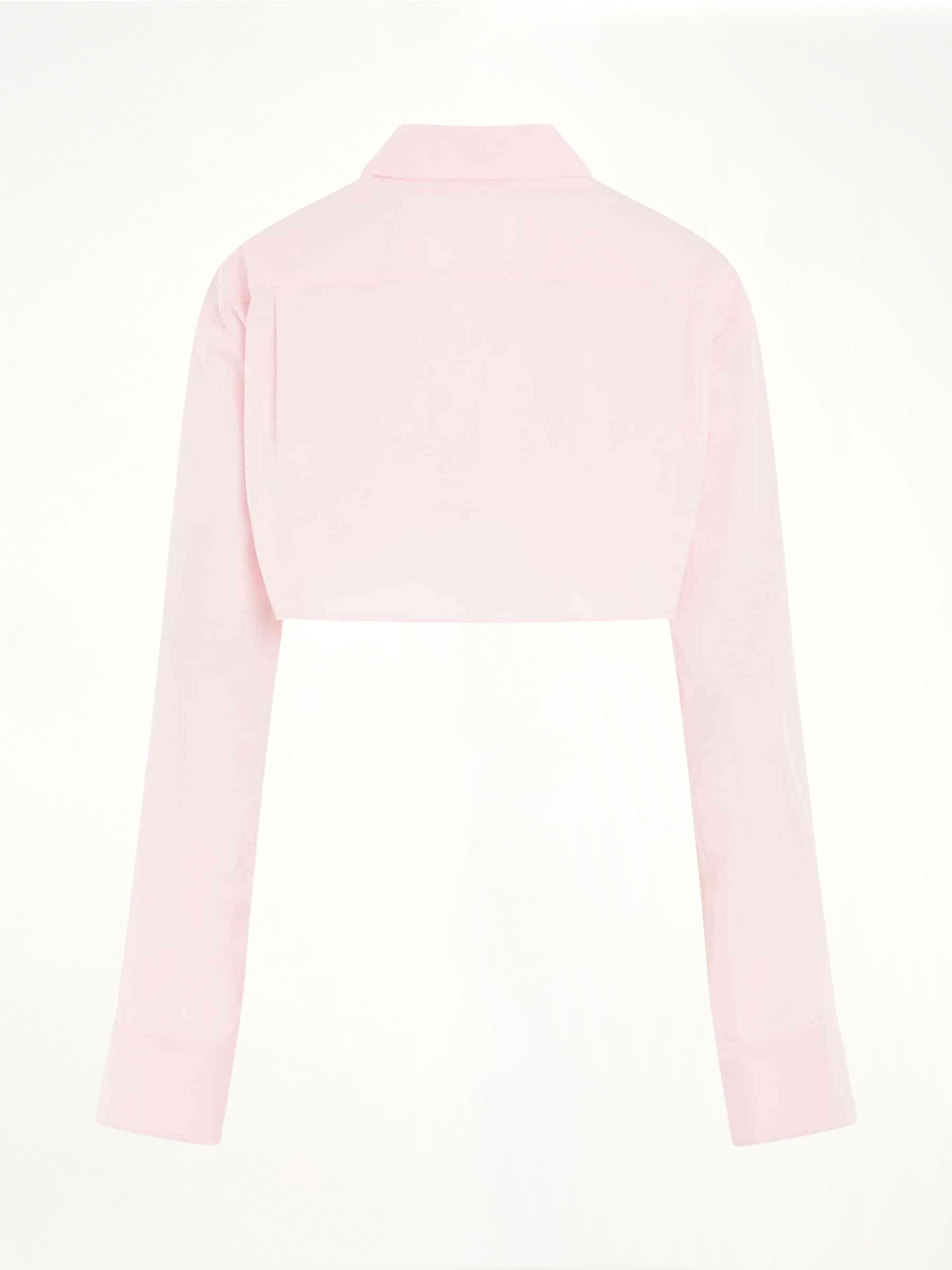 Cropped Shirt in Cotton Candy