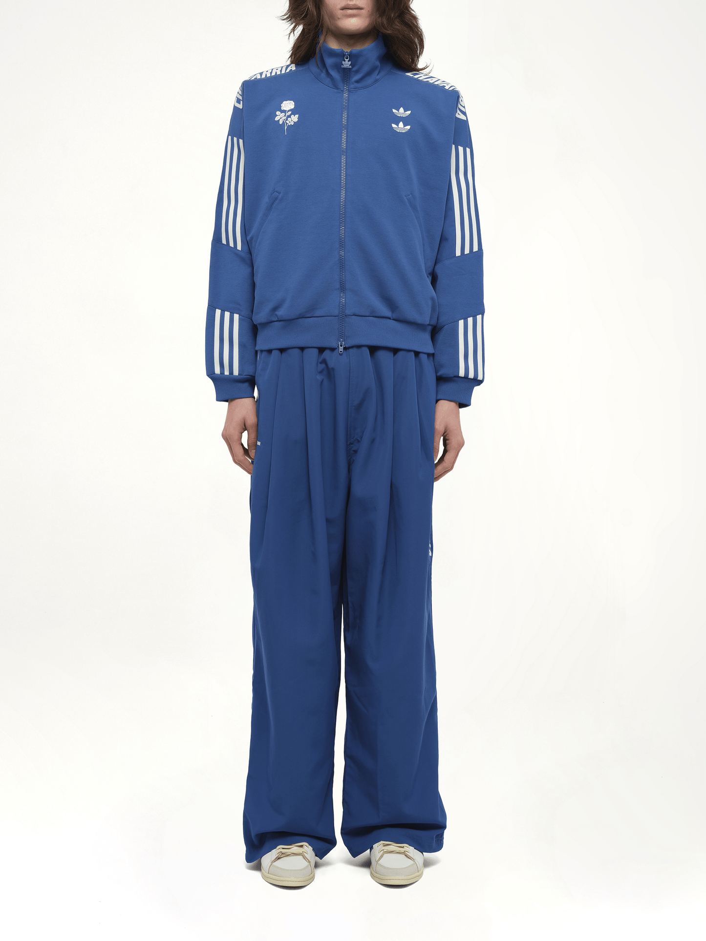 Adidas X Chavarria Track Top in Dark Marine