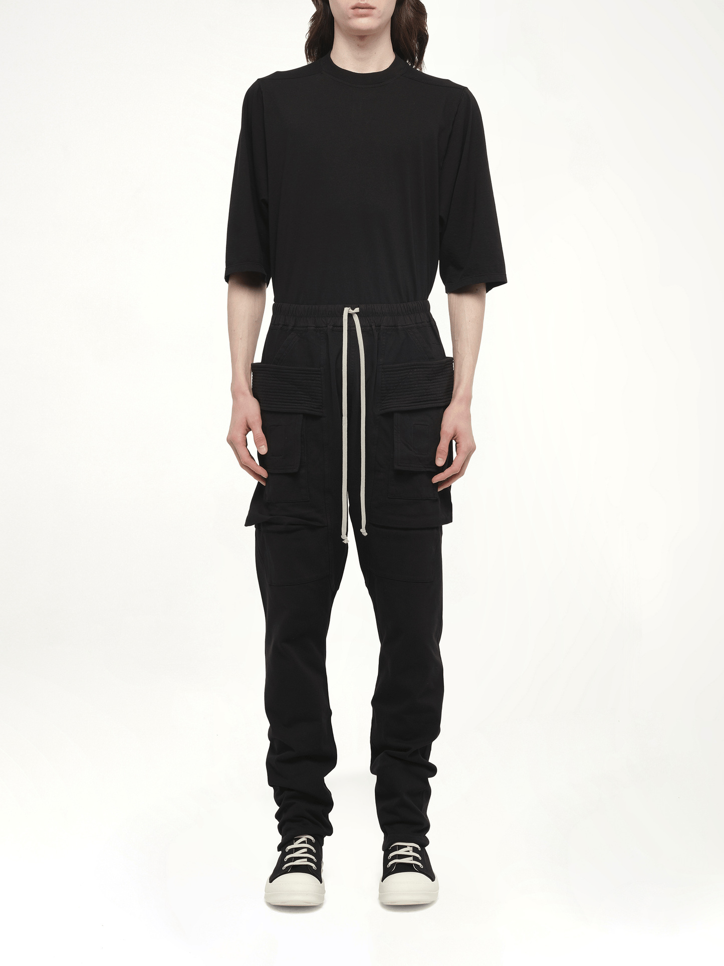 Creatch Cargo Drawstring in Black