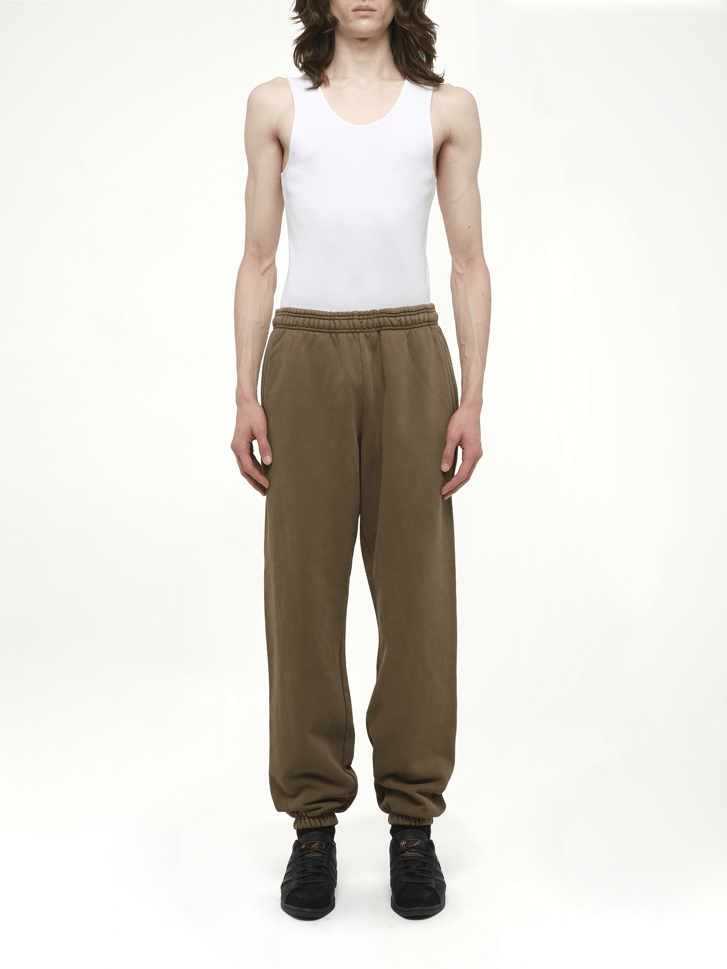 Heavy Sweatpants in Military