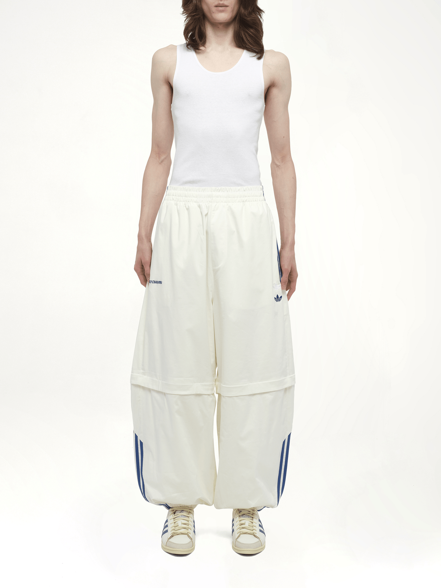 Adidas X Chavarria Poplin Track Pants in Offwhite