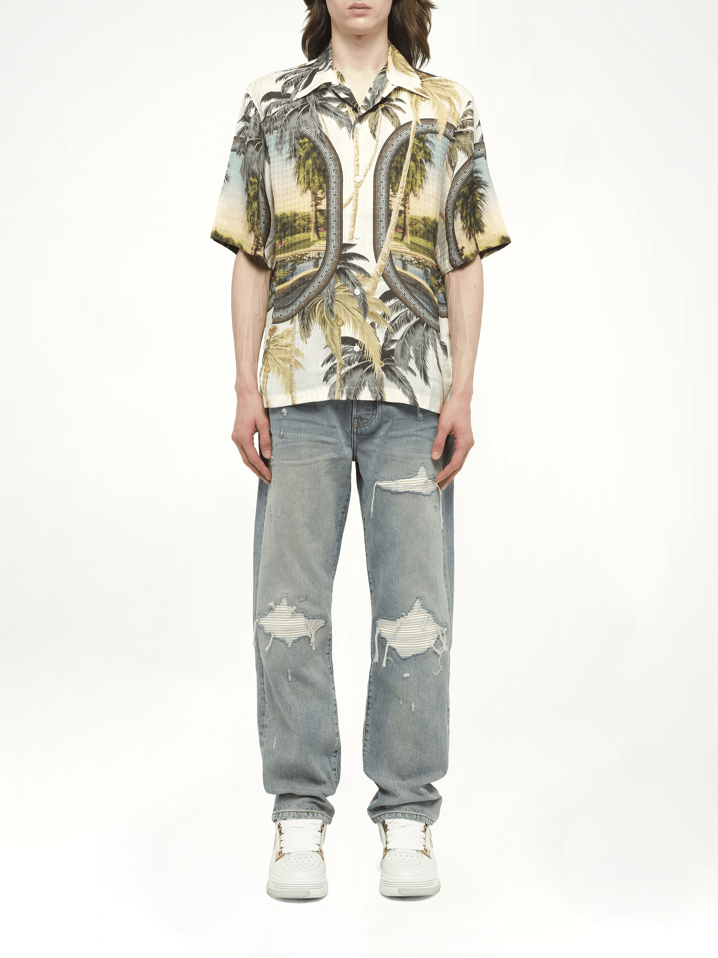 Paradise Bowling Shirt in Multicolour