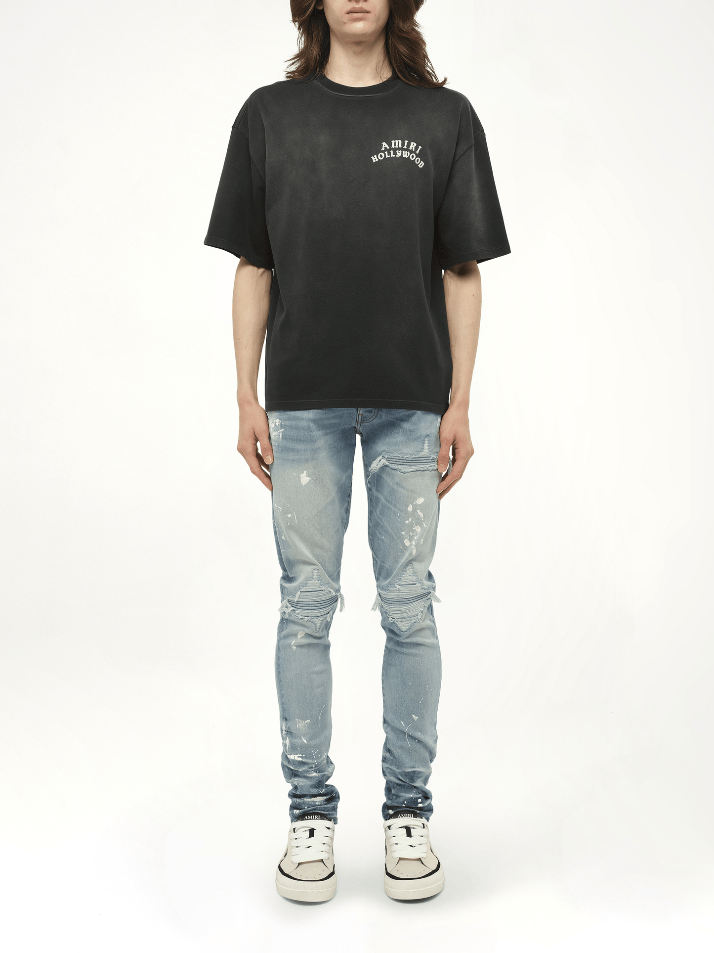Amiri Hollywood T-Shirt in Black