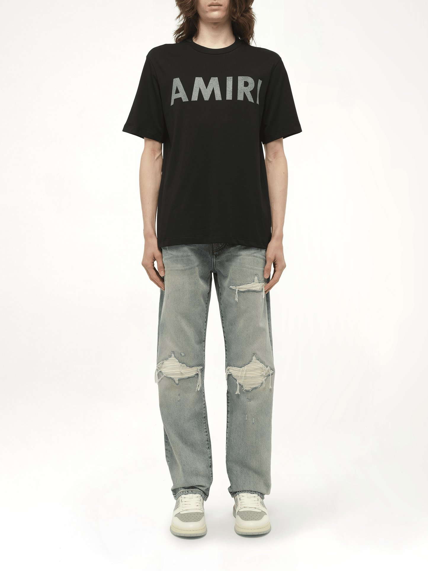 Amiri Stencil T-Shirt in Black