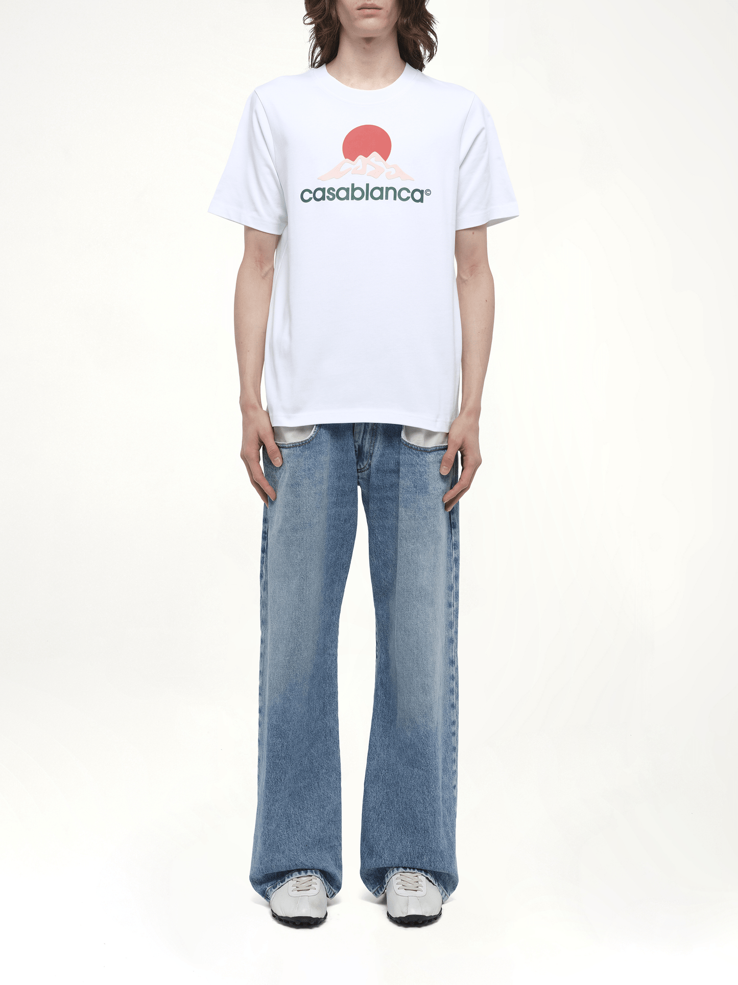 Casablanca Montagne T-Shirt in White