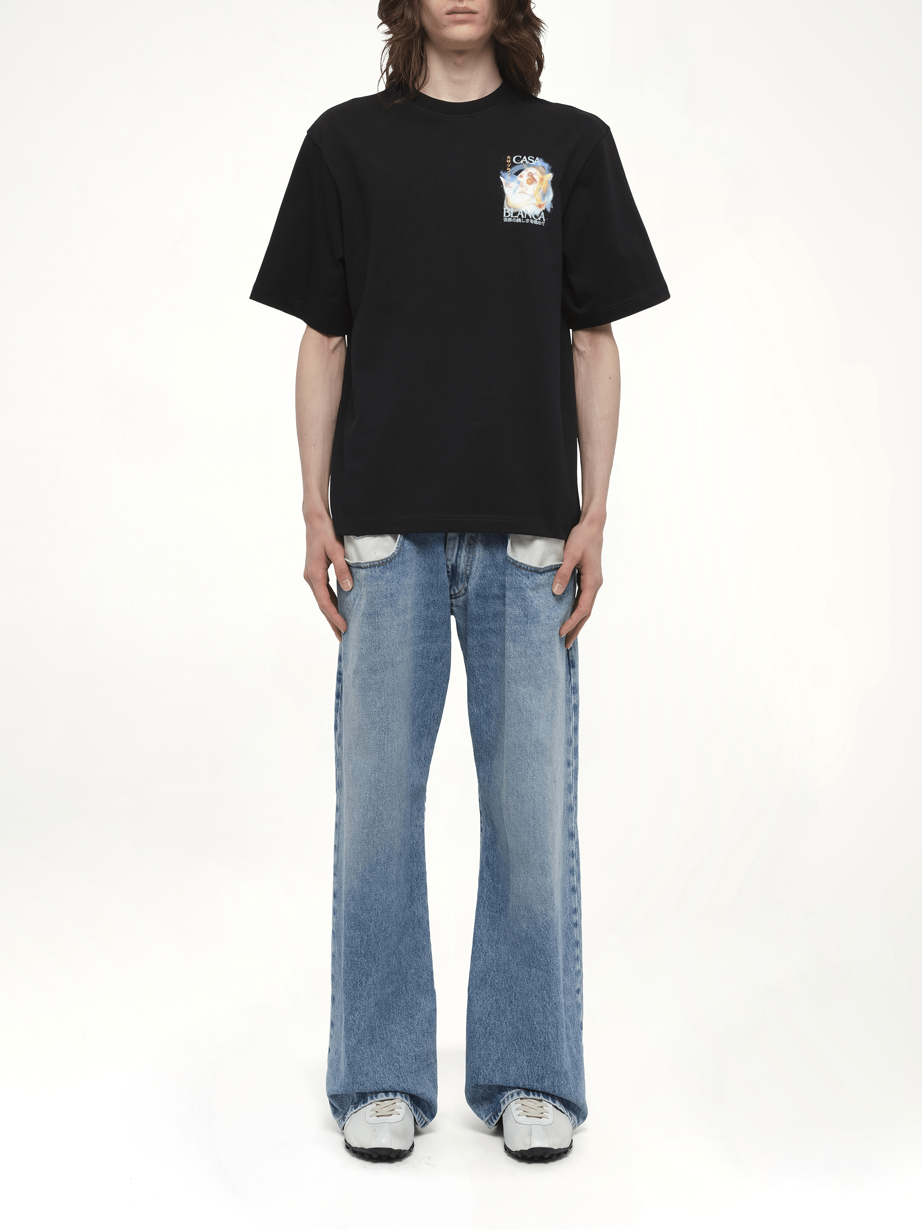 Galactic Connection T-Shirt in Black