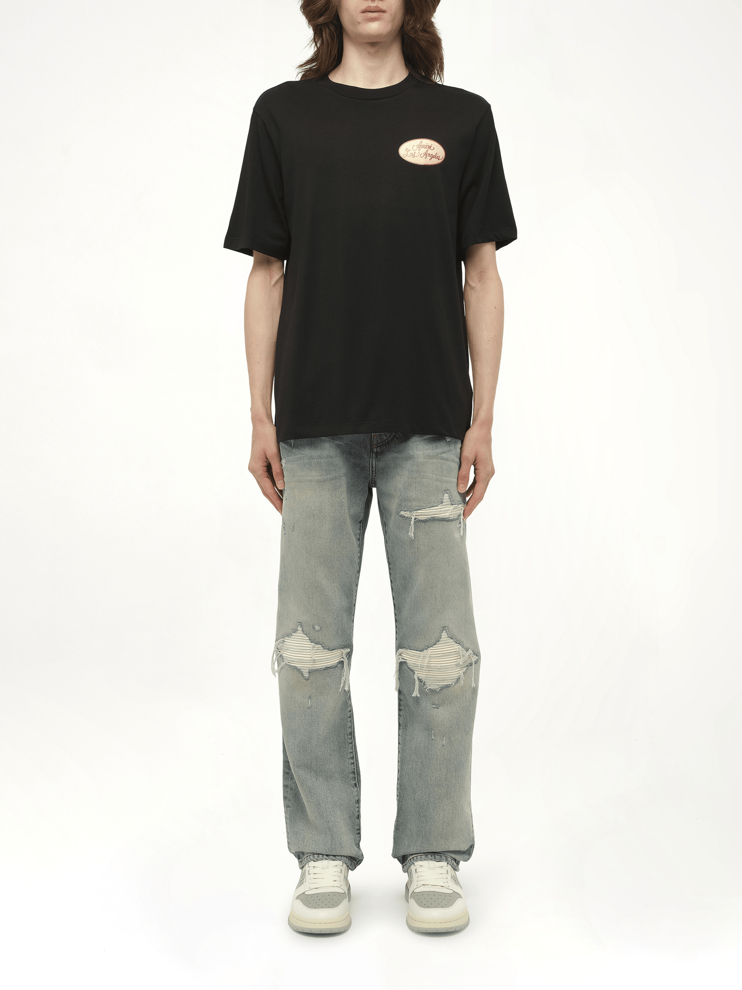 Station Patch T-Shirt in Black