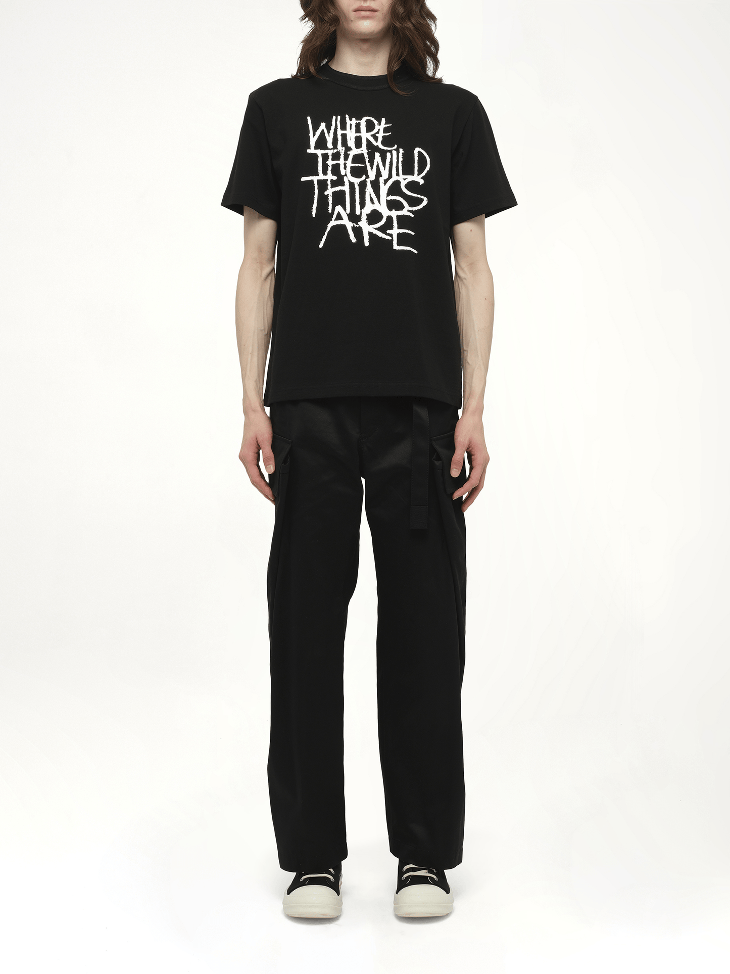 WHERE THE WILD THINGS ARE Logo T-Shirt in Black