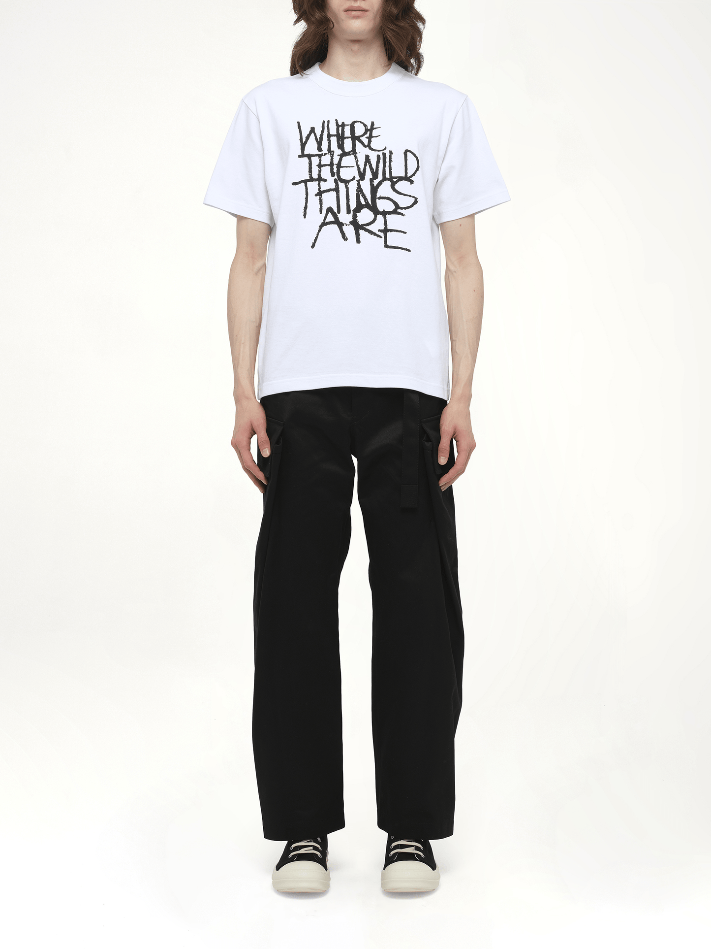 WHERE THE WILD THINGS ARE Logo T-Shirt in White