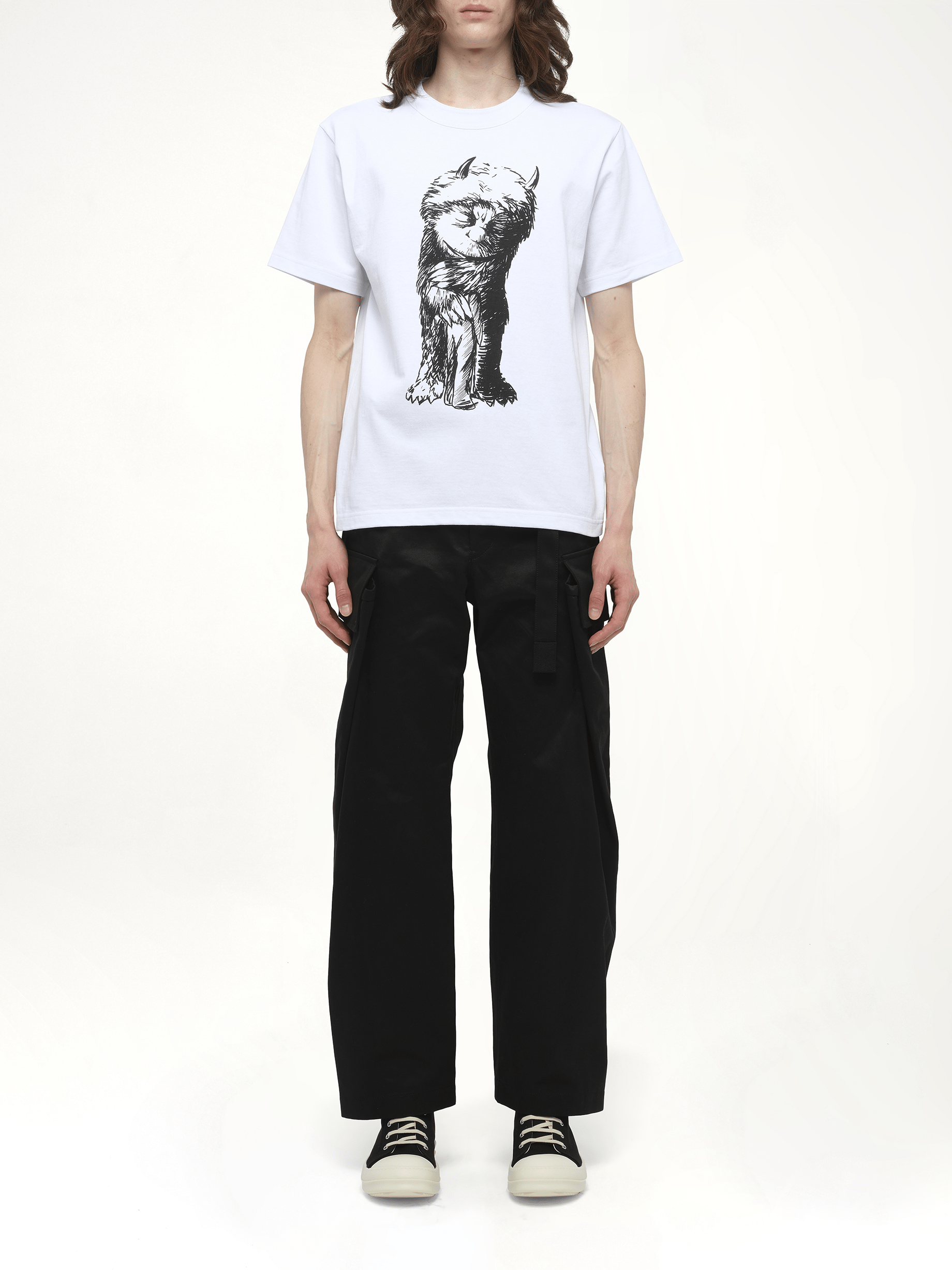 WHERE THE WILD THINGS ARE Monster T-Shirt in White